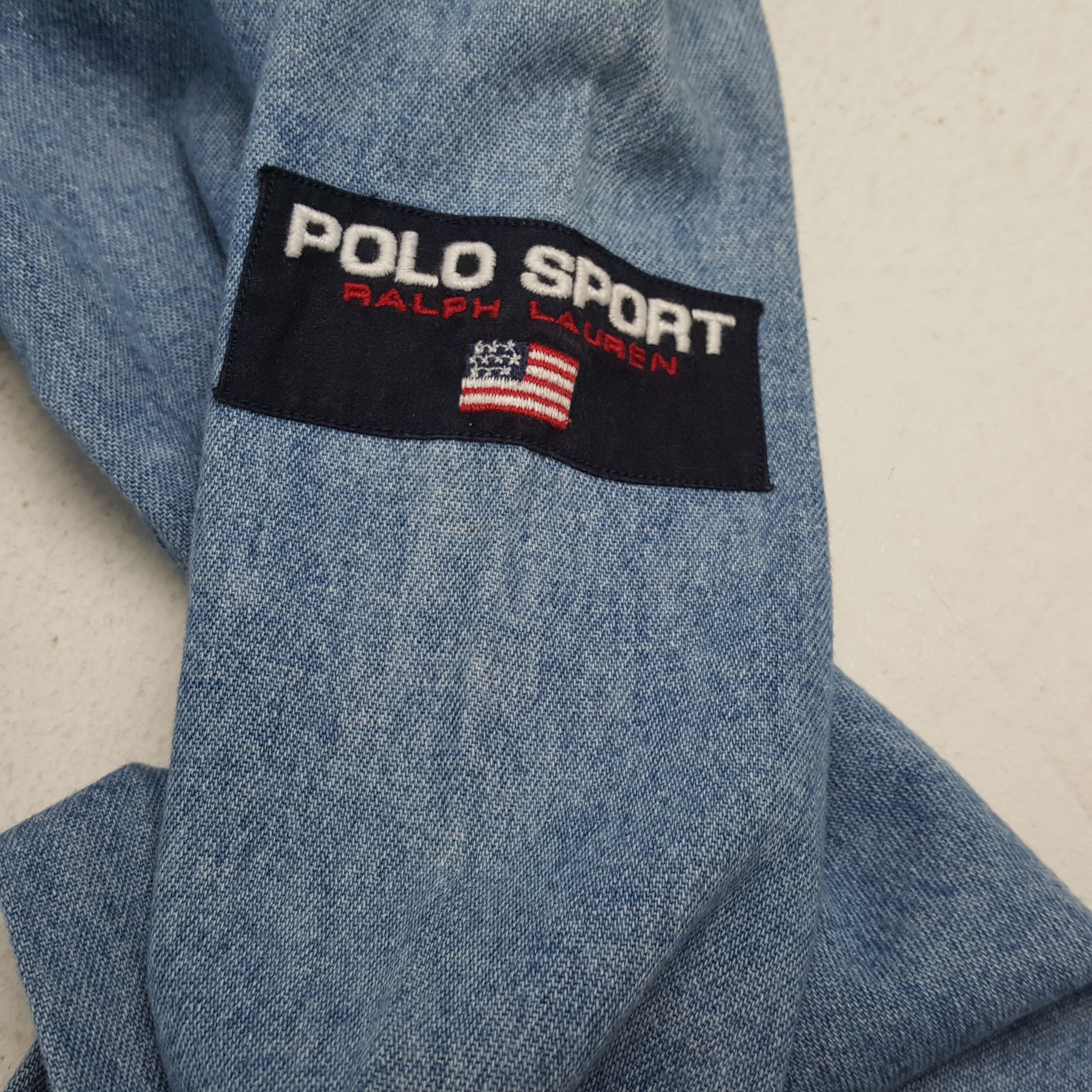POLO SPORT RALPH LAUREN Double Pocket Rare Design Shirt