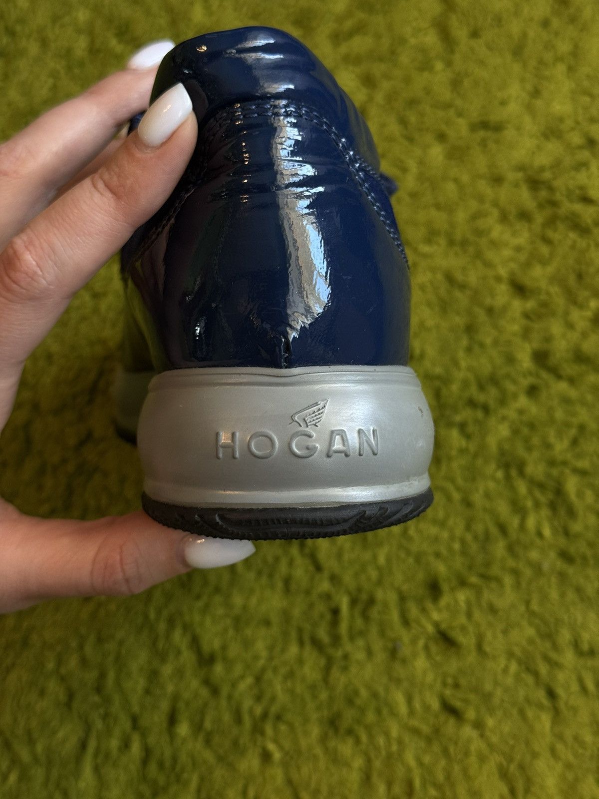 Hogan Hogan Interactive patent leather + suede sneakers Size US 7 / IT 37 - 9 Thumbnail