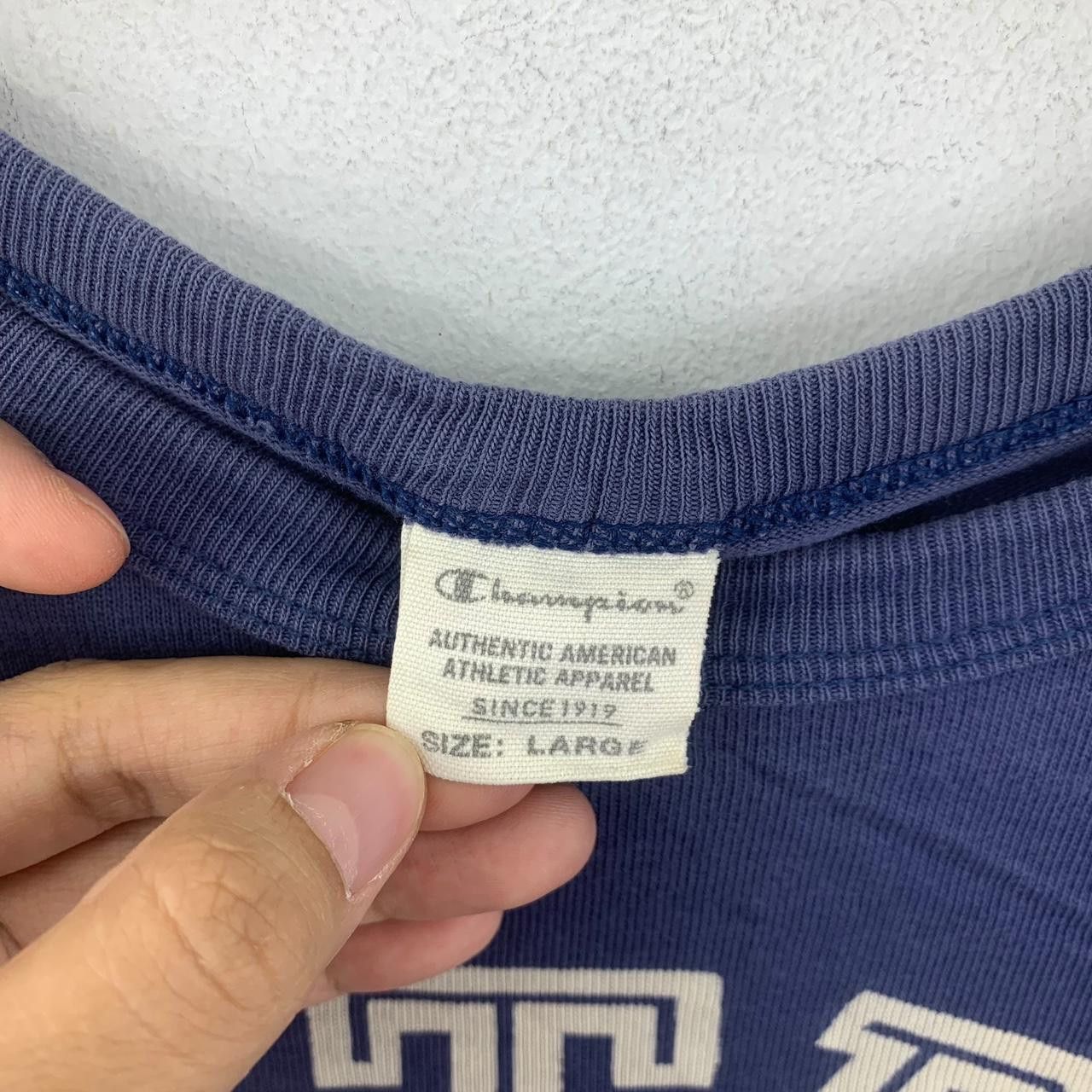 Champion Vintage CHAMPION x WESTPORT UNIVERSITY Tee Shirt Size L / US 10 / IT 46 - 3 Thumbnail