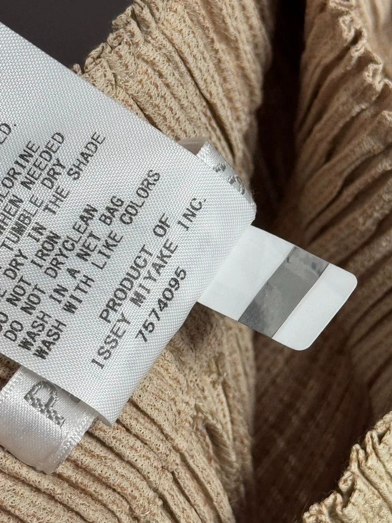 Issey Miyake issey miyake size:2 Beige straight-leg pants 2506-Nextarro Size 42" / US 20 - 5 Thumbnail