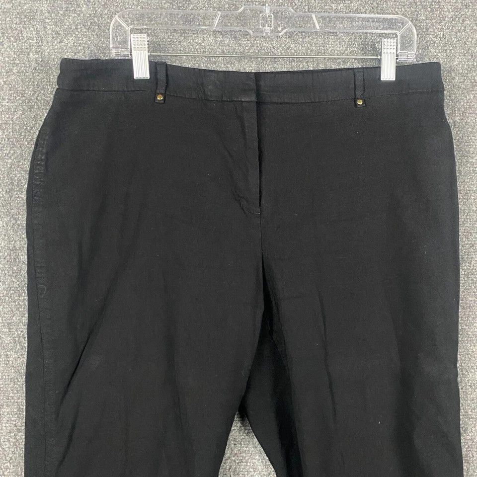 Style & Co Style & Co Capri Pants Women's Size 14 Rayon Blend High Rise Size 36" / US 14 / IT 50 - 2 Thumbnail
