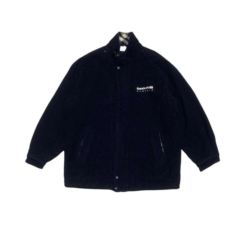 Reebok Vintage Reebok Classic Wool Jacket Size US L / EU 52-54 / 3 - 1 Thumbnail