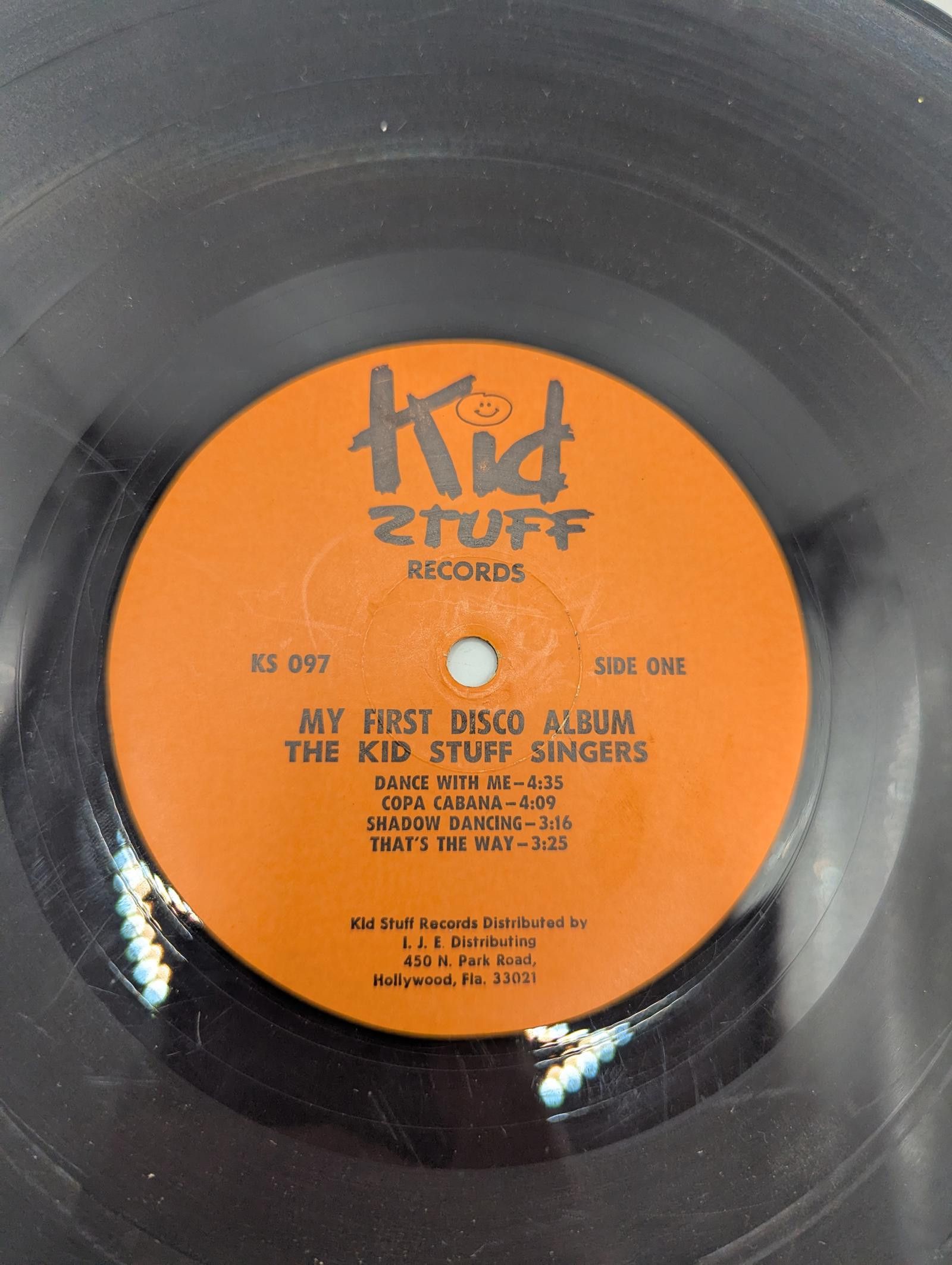 Designer Vintage My First Disco Album - Vinyl Record - Kid Stuff Size ONE SIZE - 12 Thumbnail