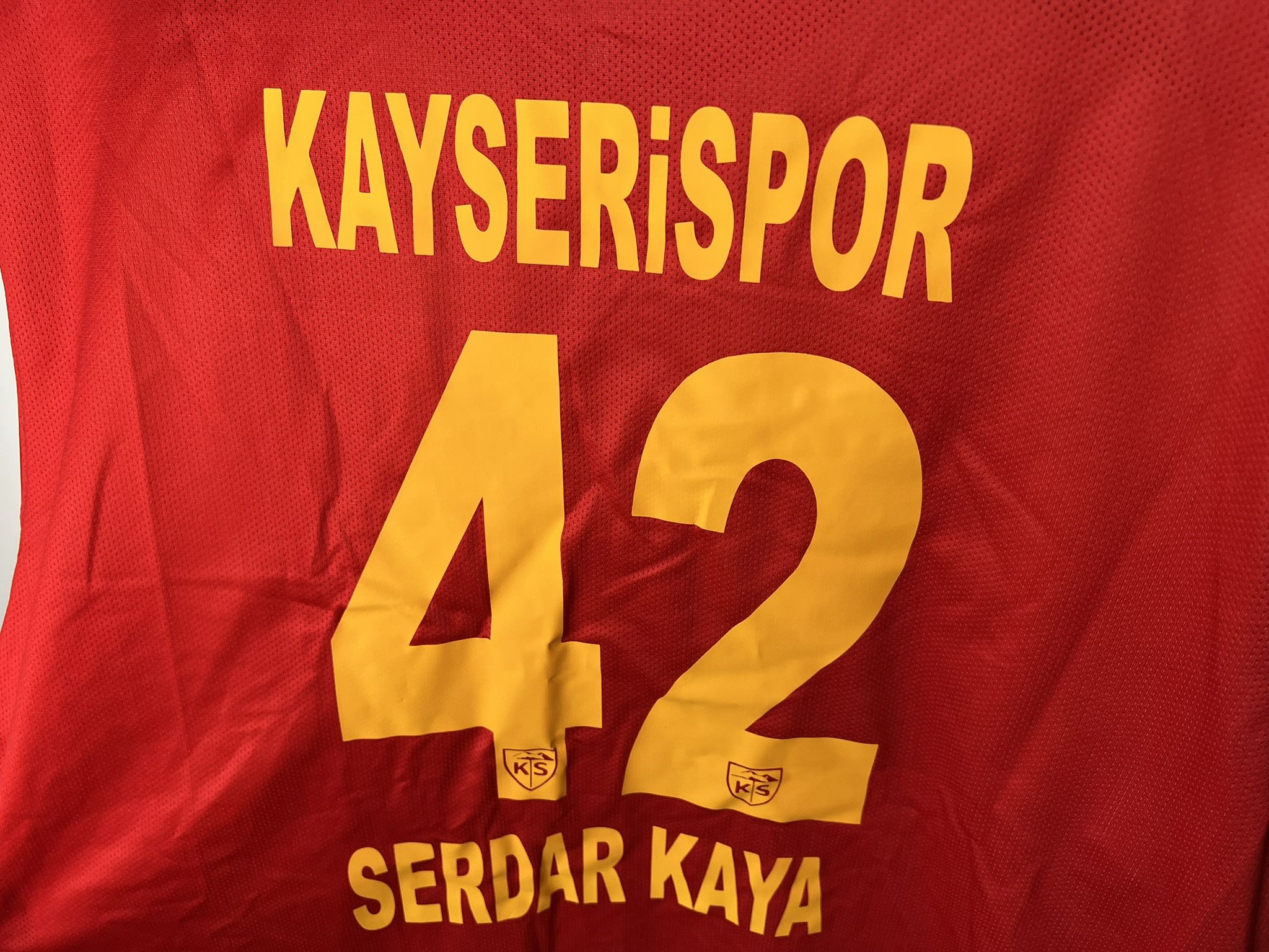 Kappa KAYSERISPOR 2024 2025 HOME FOOTBAL SHIRT SOCCER JERSEY NIKE Size US XXL / EU 58 / 5 - 3 Thumbnail