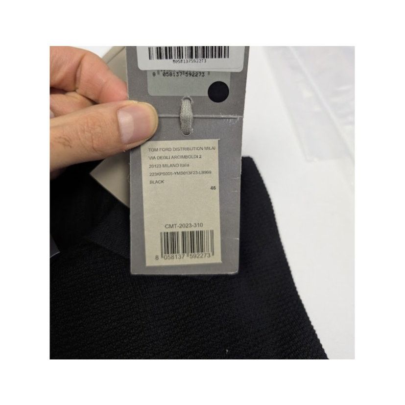 Tom Ford o1rshd1 Polo Shirt in Black Size US S / EU 44-46 / 1 - 20 Thumbnail