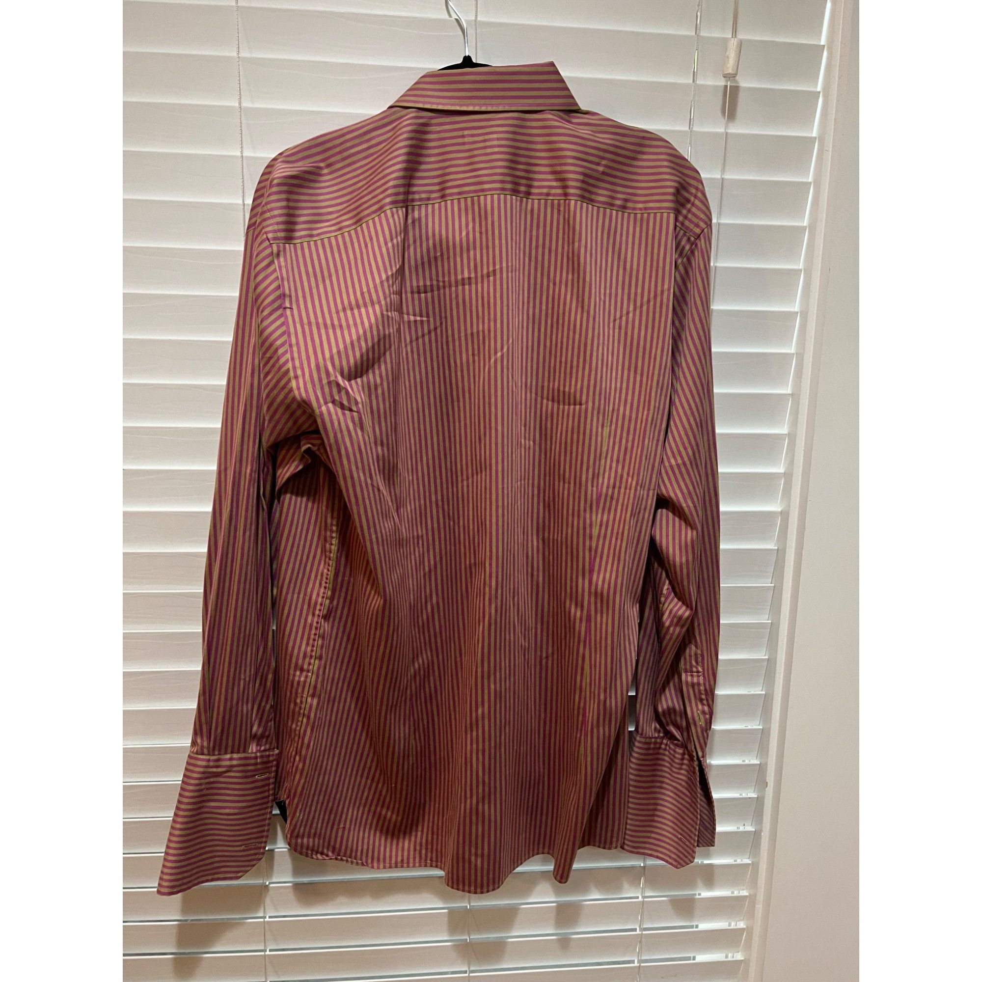 Ted Baker Ted Baker Long Sleeve French Cuff Button Up Shirt - Size 5/L Size US L / EU 52-54 / 3 - 4 Thumbnail