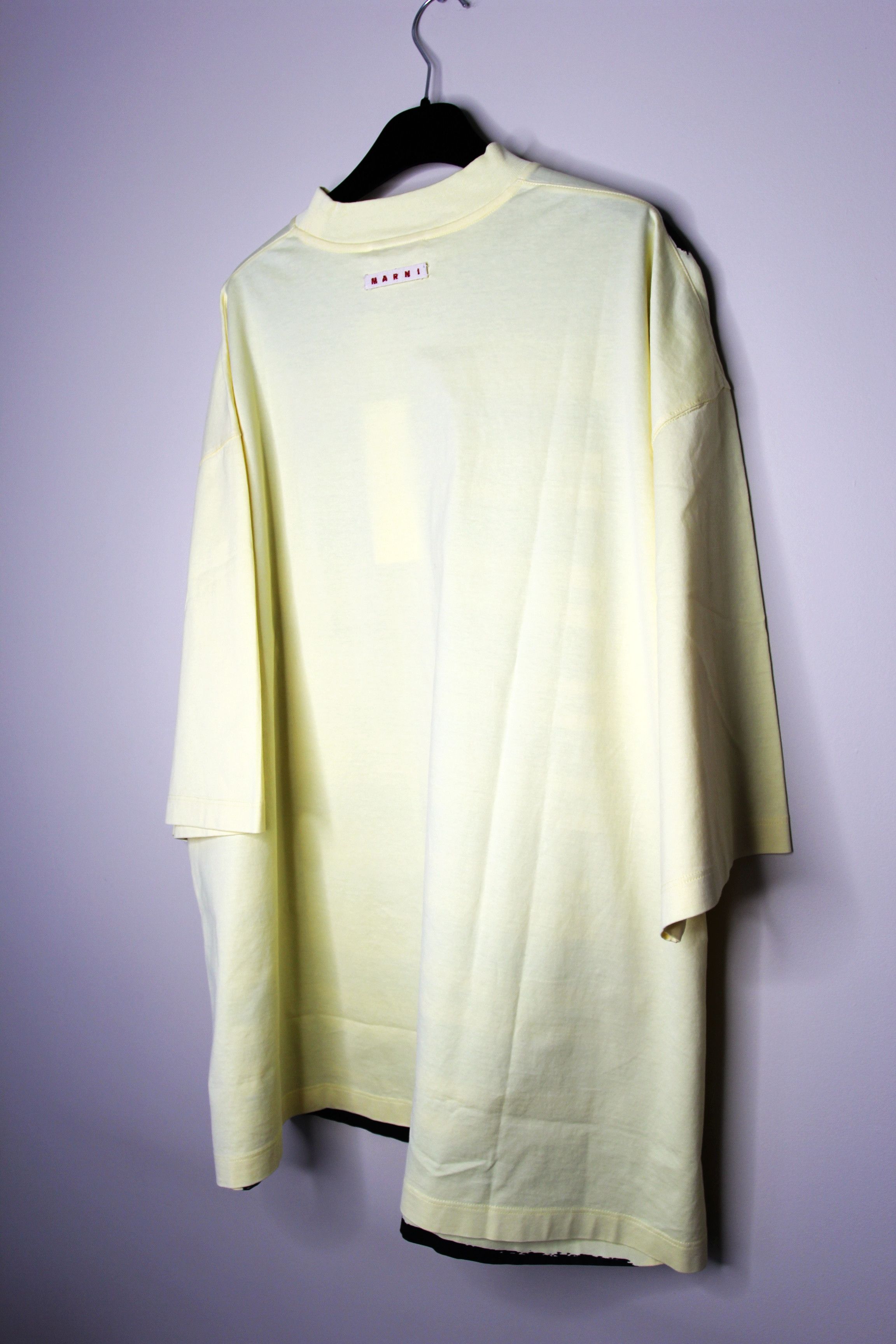 Marni BNWT AW23 MARNI STRIPES ORGANIC COTTON JERSEY TSHIRT 50 Size US M / EU 48-50 / 2 - 7 Thumbnail