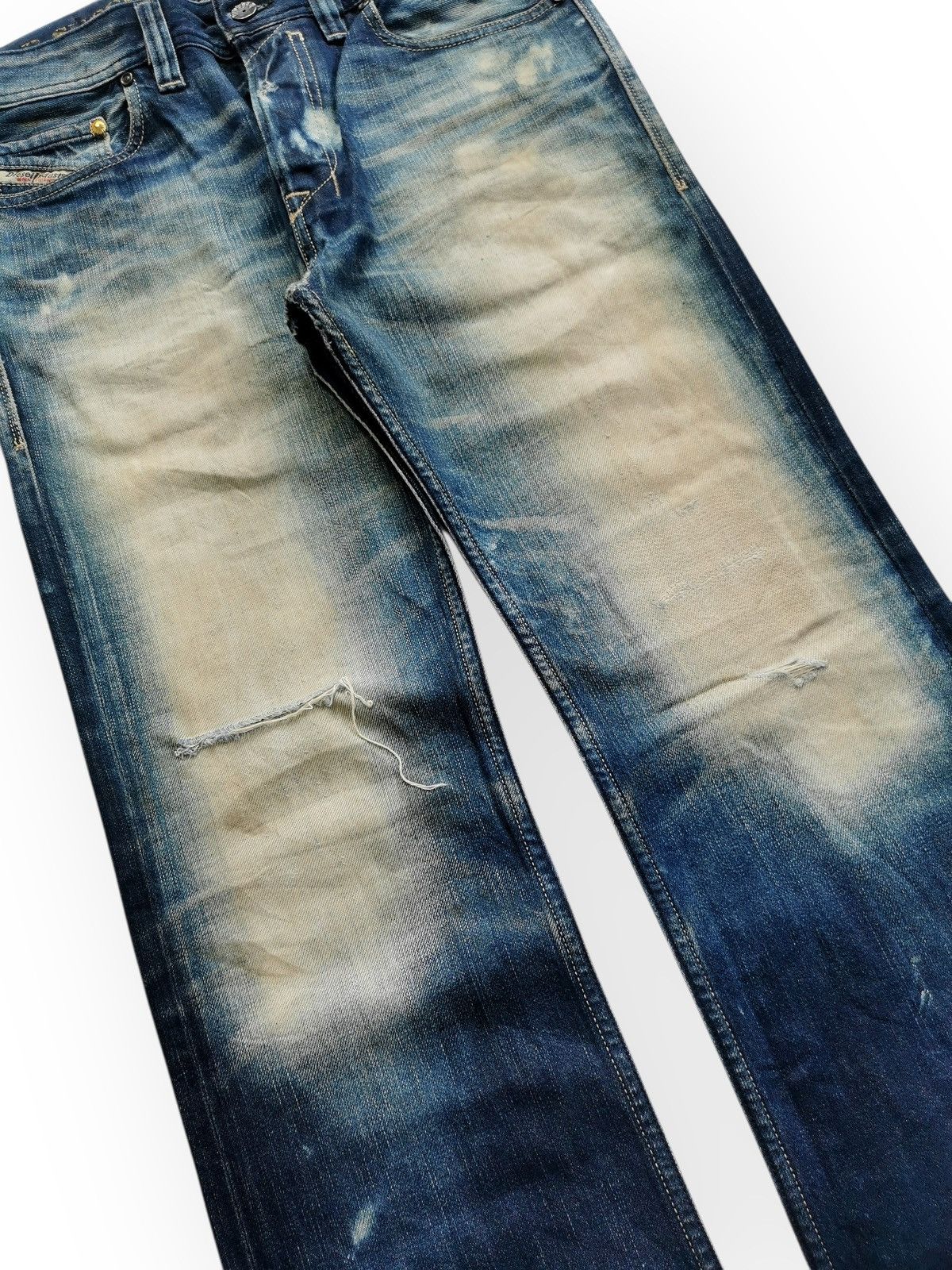 Diesel Vintage diesel safado rusty mudwash denim jeans ♦️ Size US 30 / EU 46 - 12 Thumbnail