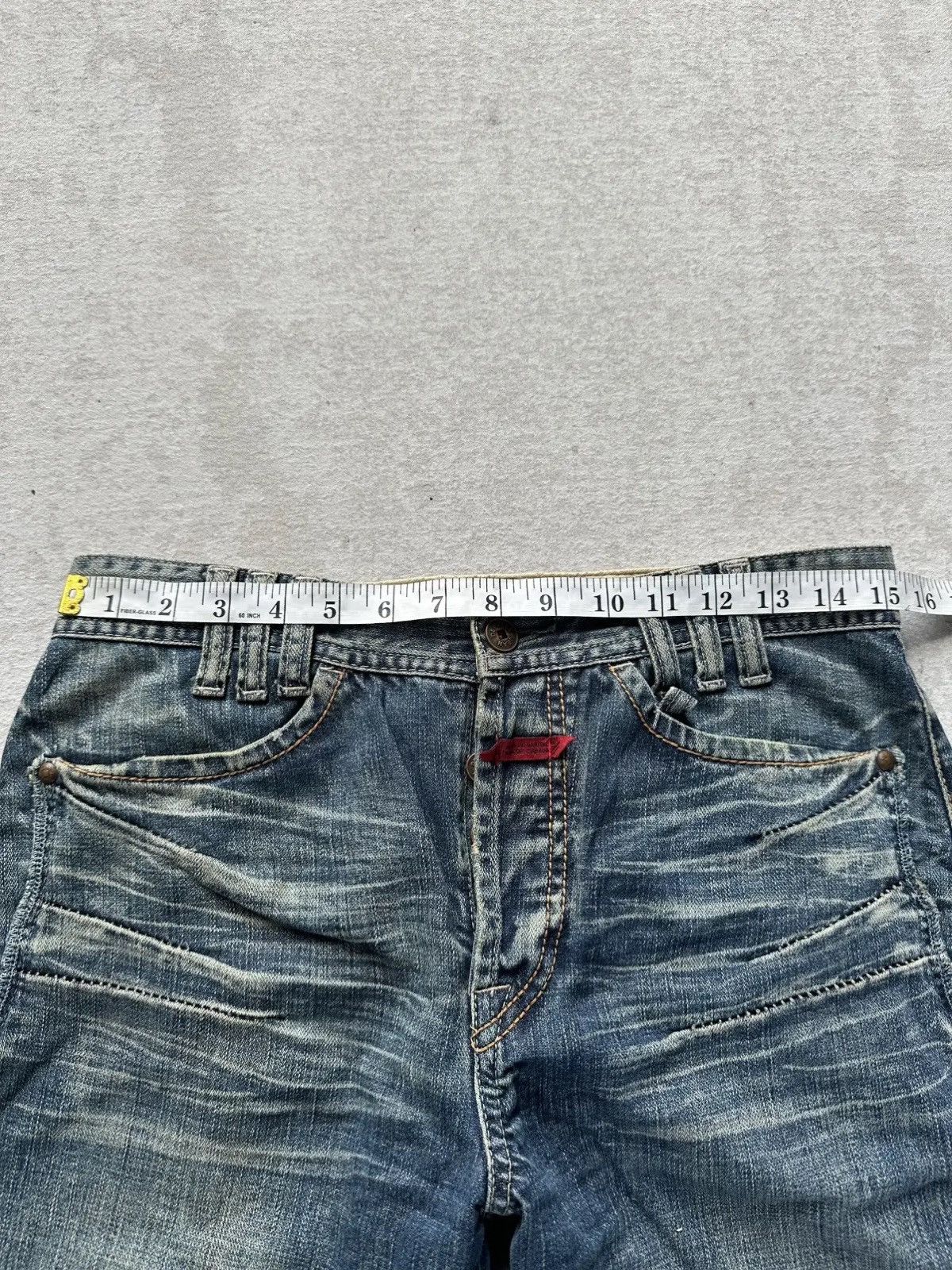 Marithe + Francois Girbaud CRAZY💥Vintage MARITHE FRANCOIS GIRBAUD Jean DoubleKnee Pants Size US 30 / EU 46 - 10 Thumbnail