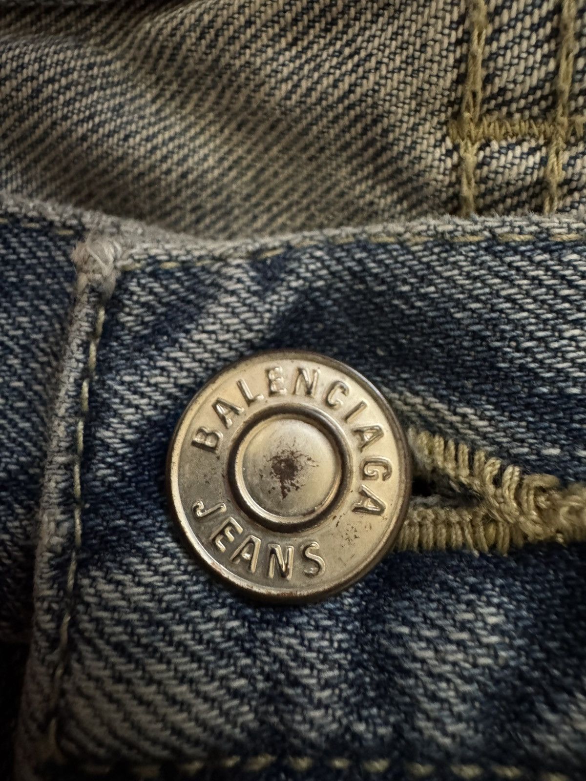 Balenciaga Balenciaga Flared Denim Jeans in Outback Blue BNWT S Size US 31 - 11 Thumbnail