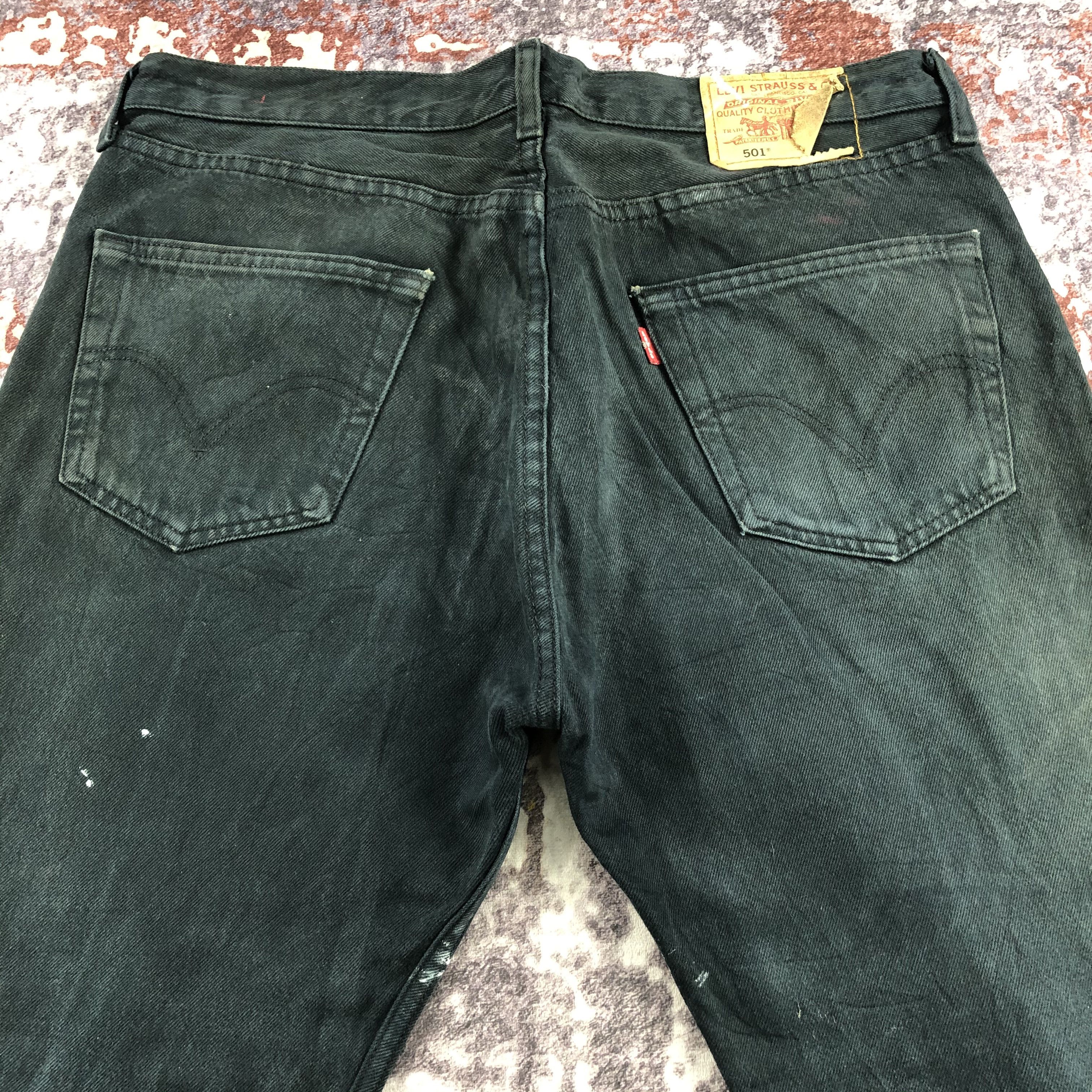 Levi's × Vintage Vintage 90s Levis 501 Painter Jeans-JM2641 Size US 37 - 5 Thumbnail