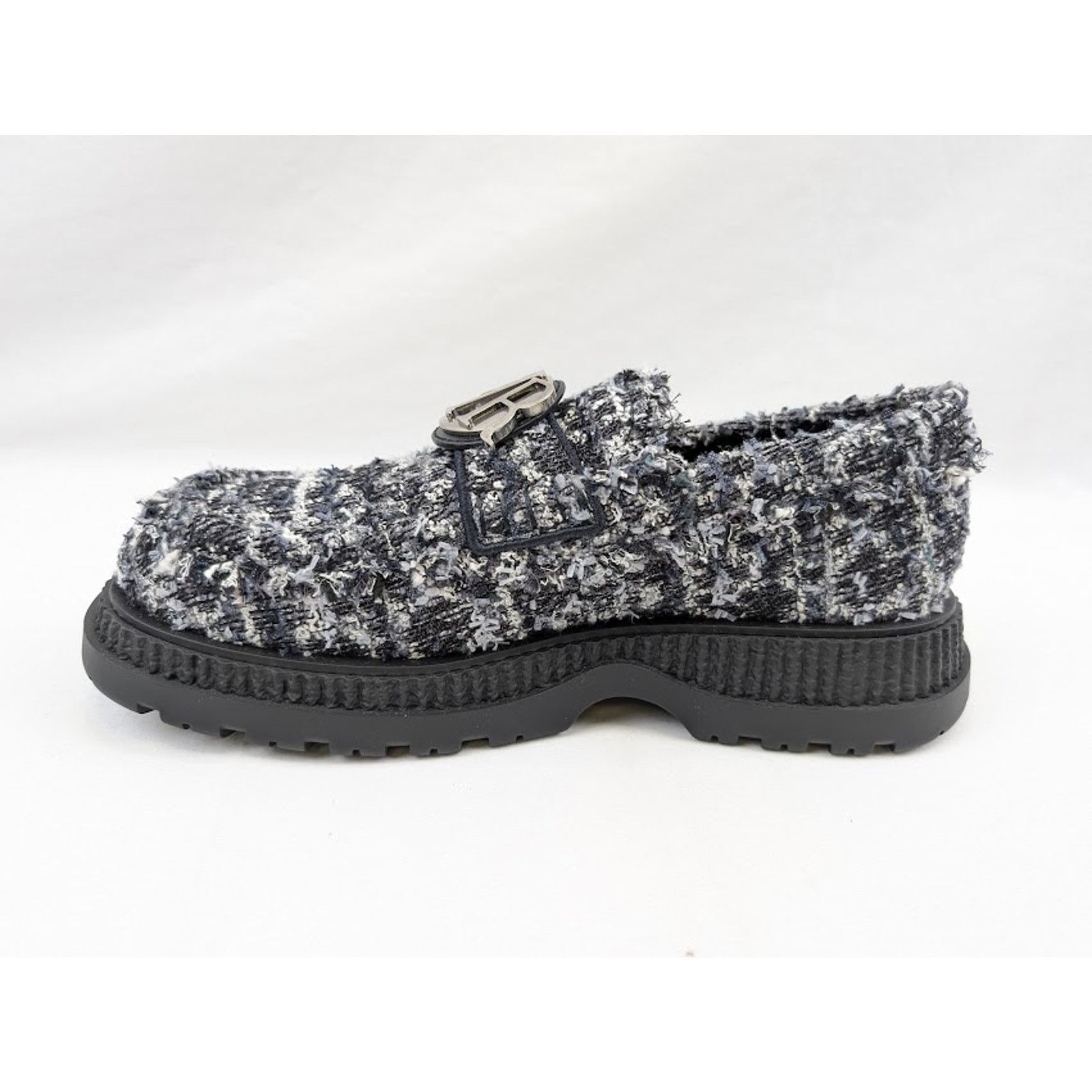 Dior o1rshd1 Buffalo Loafers Fabric in Navy Blue Size US 11 / EU 44 - 7 Thumbnail