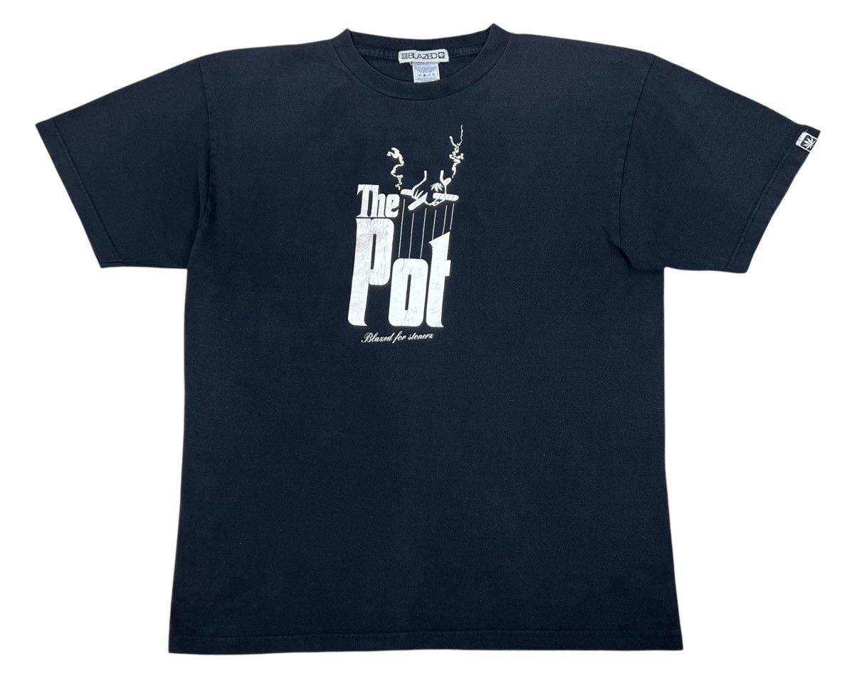 Vintage Vintage The Pot Parody The Godfather Weed 420 tee Size US XL / EU 56 / 4 - 5 Thumbnail