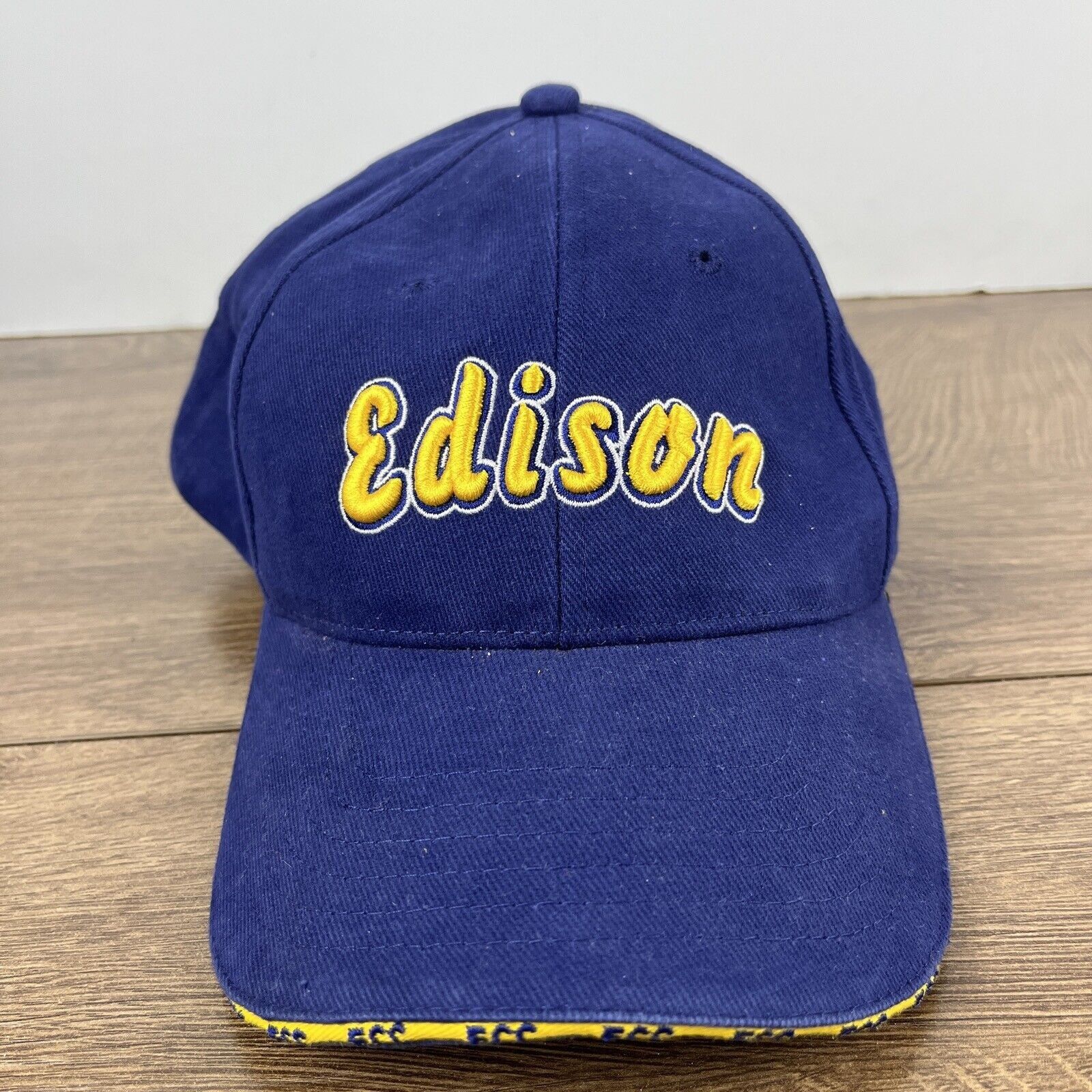 Other Edison Blue Streaks Hat Edison High School Hat Adjustable Ad Size ONE SIZE - 4 Thumbnail