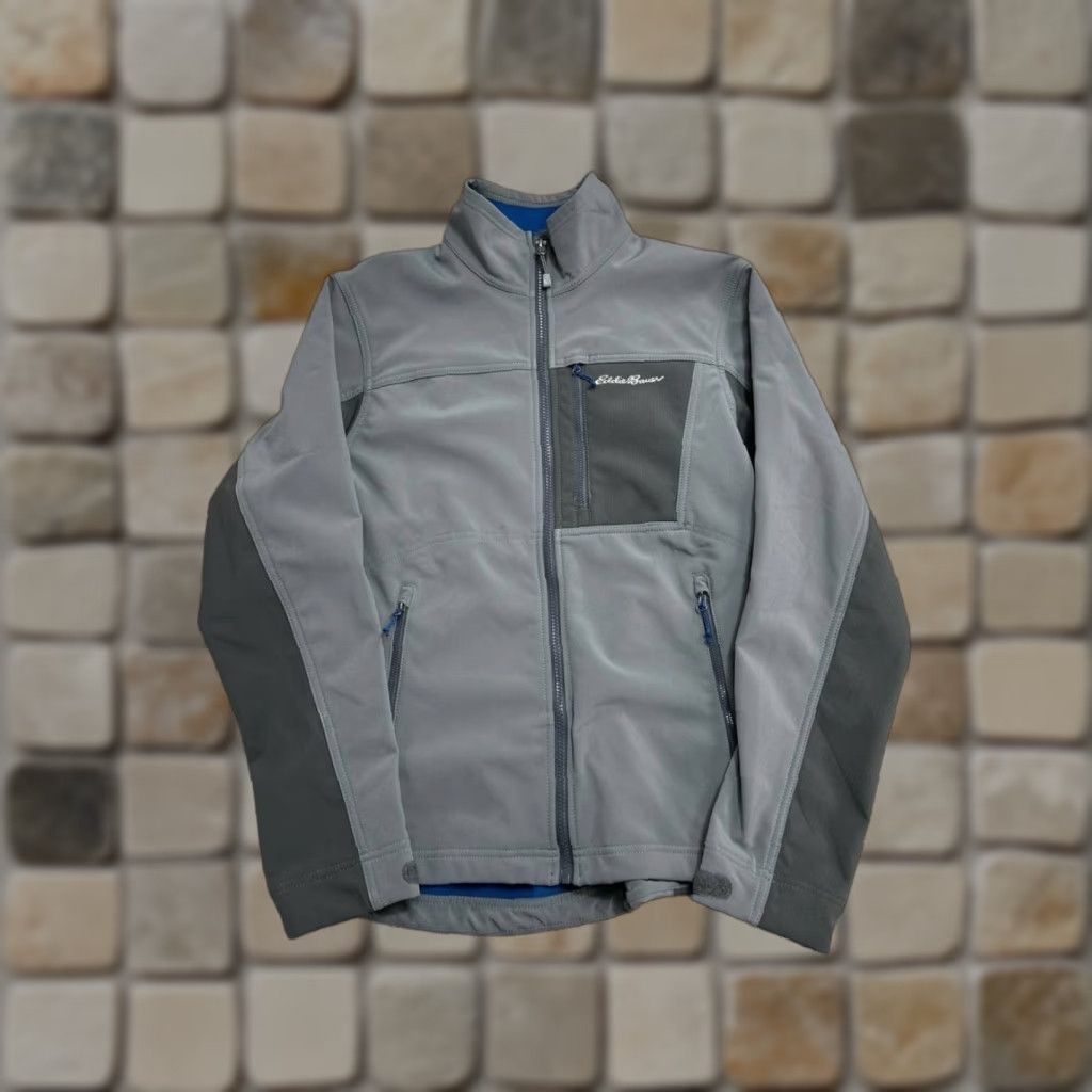 Eddie Bauer VINTAGE? No — Eddie Bauer Windfoil Elite Jacket Mens Small Gray Fleece Lined Full Zip Winter Jacket Size US S / EU 44-46 / 1 - 1 Thumbnail