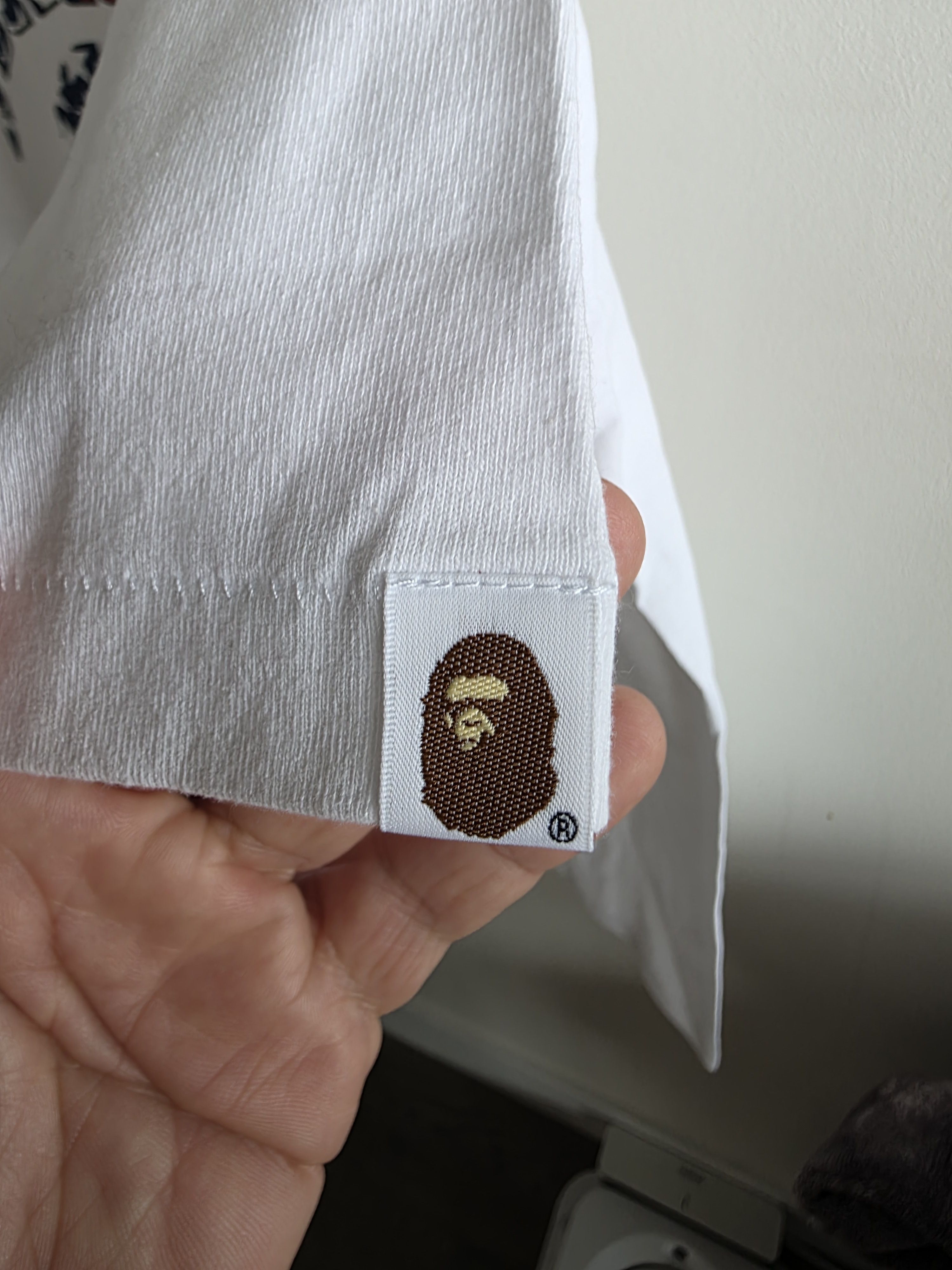 Bape Bape A Bathing Ape Head USA Flag Tee Size US XXL / EU 58 / 5 - 2 Thumbnail