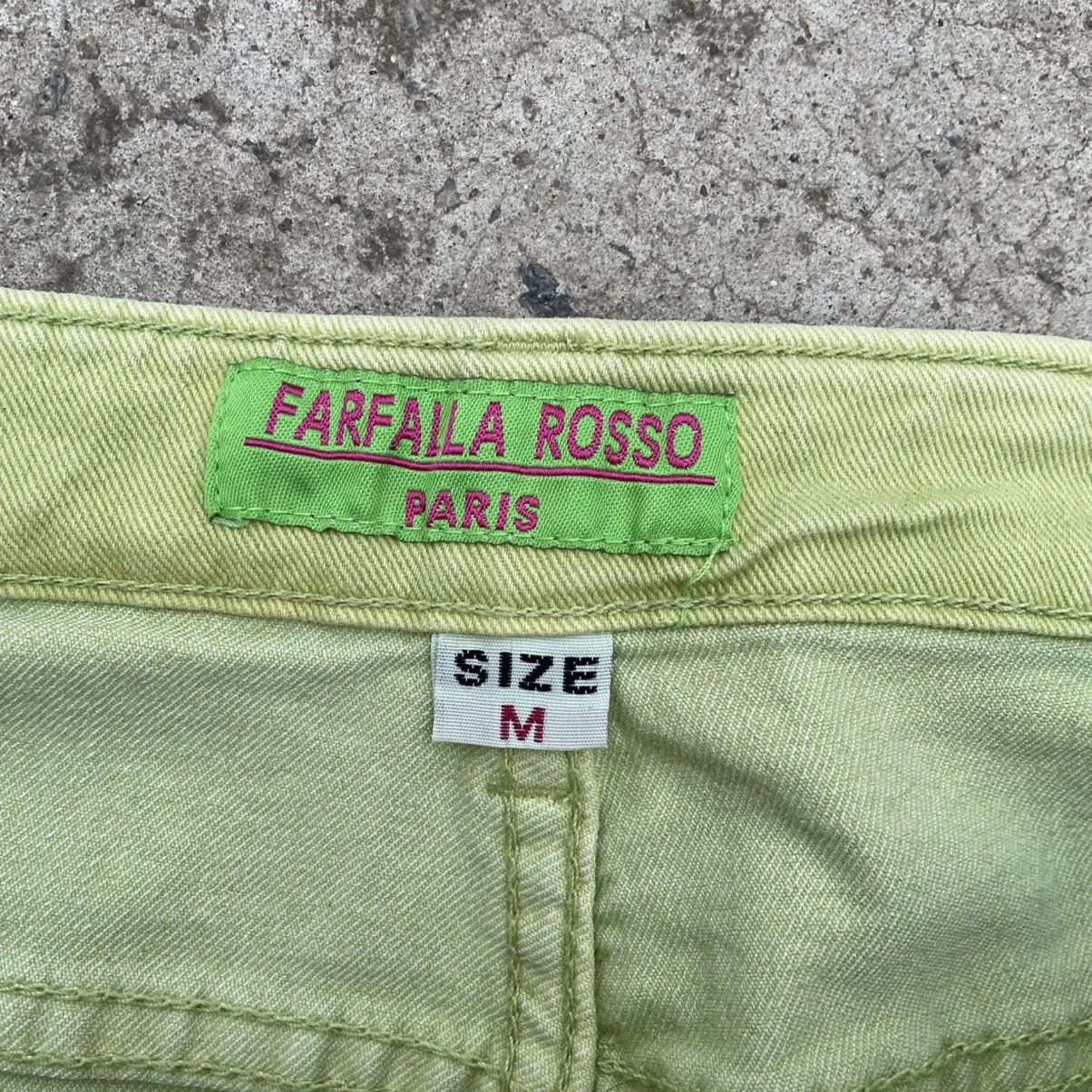 Italic VTG Custom Very Rare Italia Farfalla Rosso Paris Siz M Jeans Size 30" / US 8 / IT 44 - 6 Thumbnail