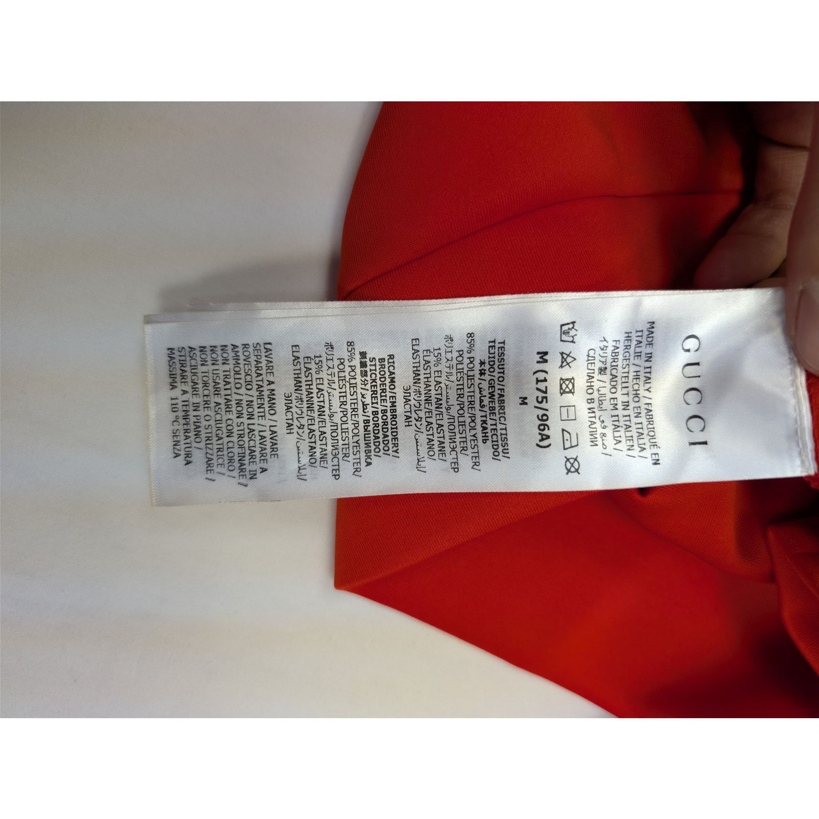 Gucci o1rshd1 Hoodie Hooded Sweatshirt Light Neopre in Coral/Mix Size US M / EU 48-50 / 2 - 14 Thumbnail