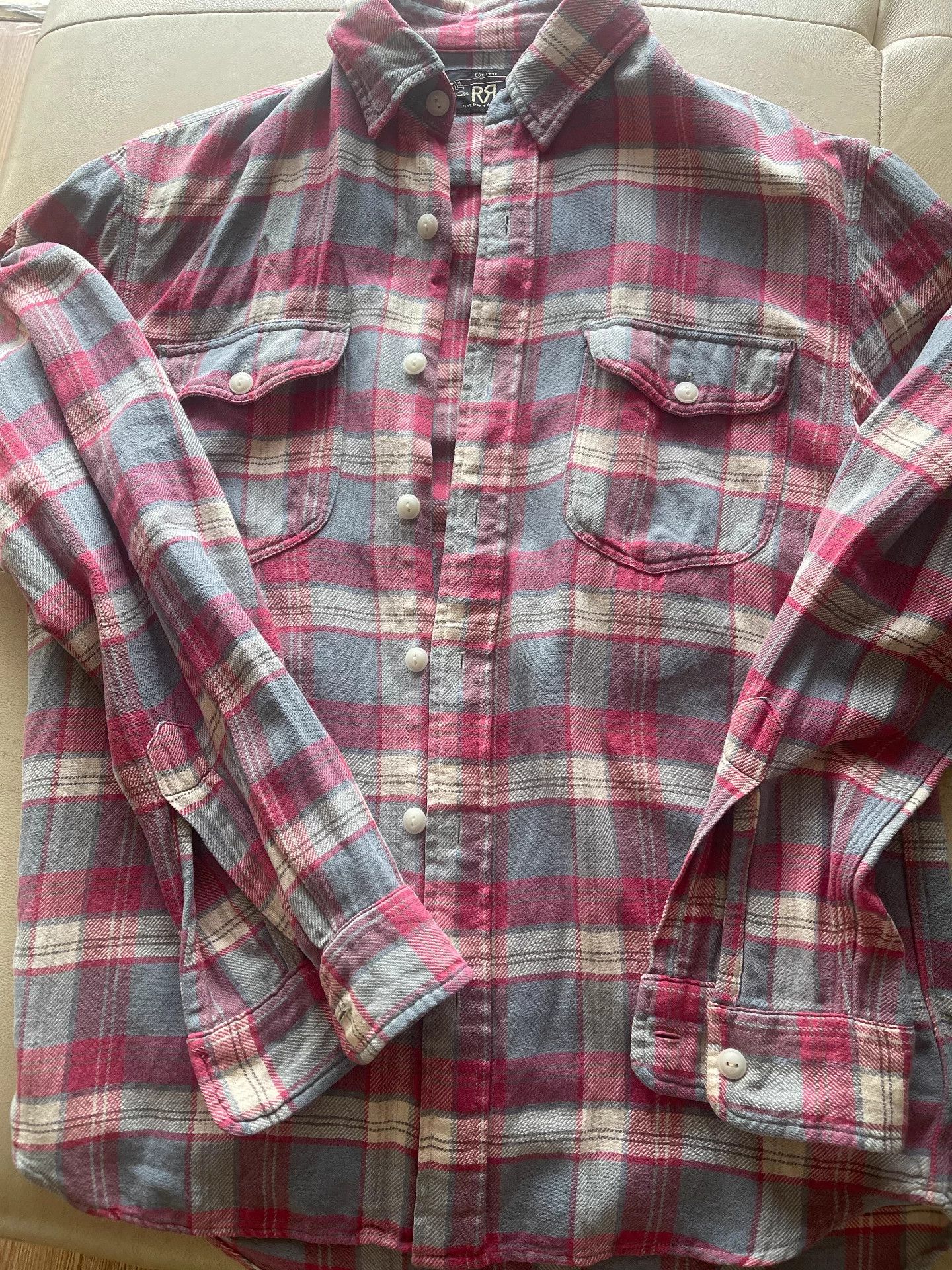 RRL Ralph Lauren RRL Double RL Western Stripe Shirt (S) Size US S / EU 44-46 / 1 - 1 Thumbnail
