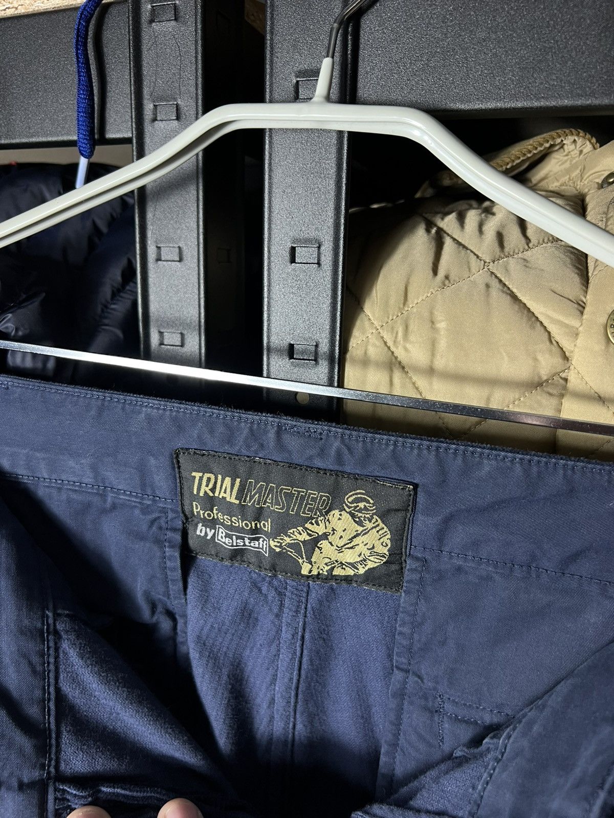 Belstaff NWT Belstaff Trailmaster Cargo Pants Military Corduroy Navy Size US 33 - 13 Thumbnail