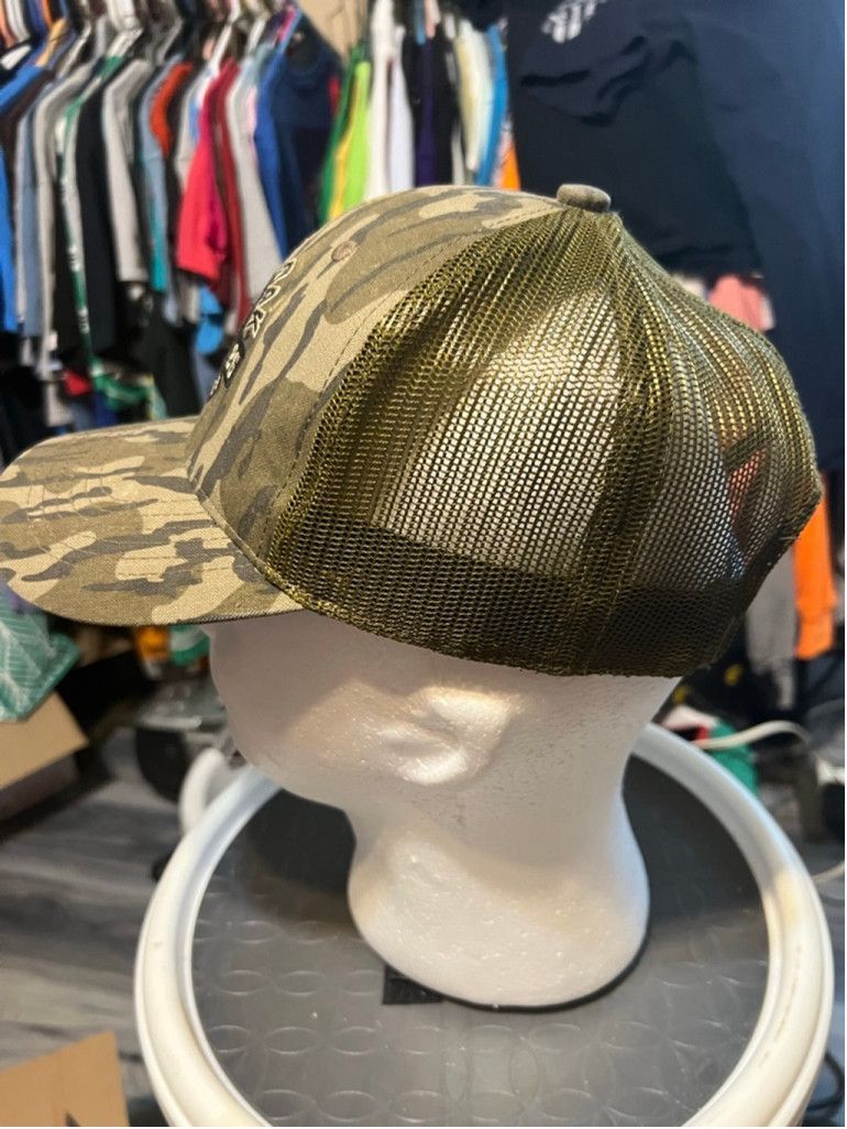 Mossy Oaks Unisex Mossy Oak Camouflage Trucker Hat Green/Tan One Size Size ONE SIZE - 2 Thumbnail