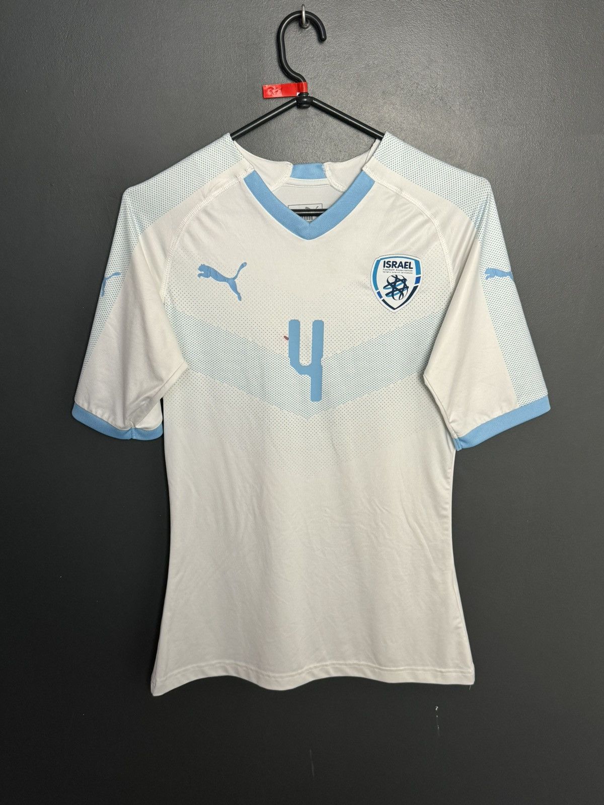 Puma Israel National Team 18/19 Away Football Soccer Jersey Shirt Size US M / EU 48-50 / 2 - 1 Thumbnail