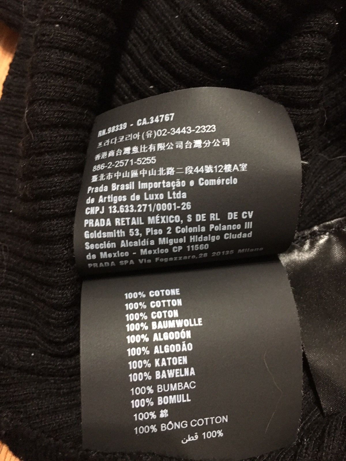 Prada PRADA Black Cotton Light Jumper Sweater Size EU 42 Size M / US 6-8 / IT 42-44 - 13 Thumbnail