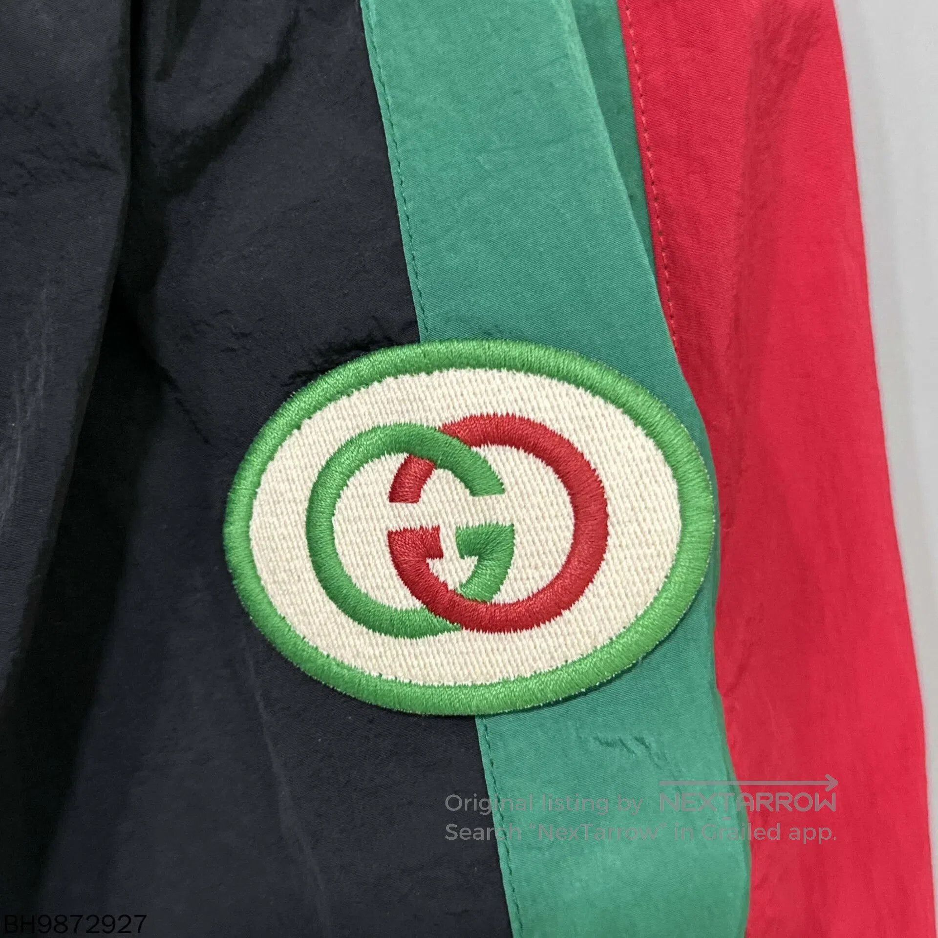 Gucci embroidered logo striped casual pants. Size US 30 / EU 46 - 6 Thumbnail