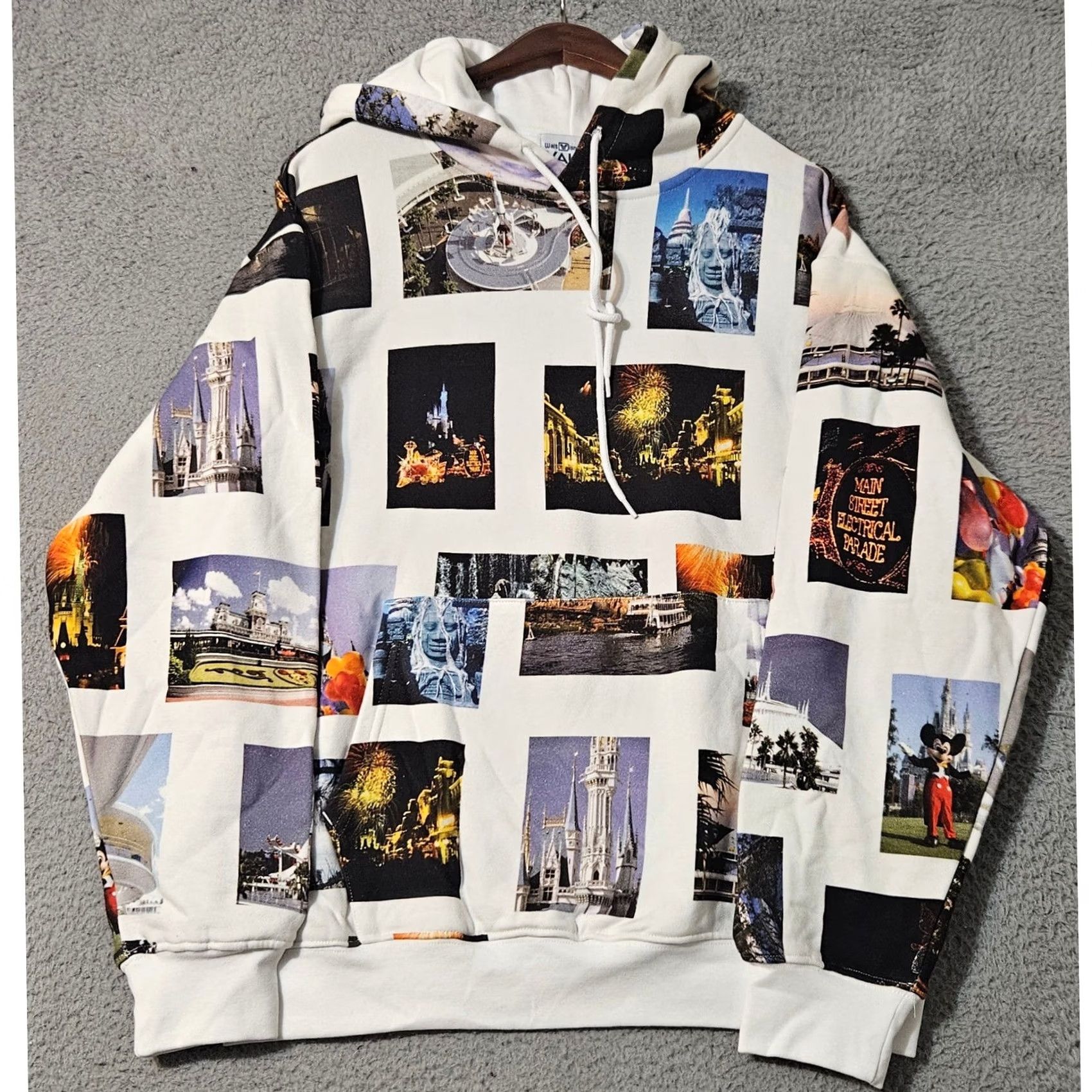 Disney Disney Walt Disney World M Vault Collection 50th Anniversary Hoodie Pullover Sweatshirt White Mens Size US M / EU 48-50 / 2 - 2 Thumbnail