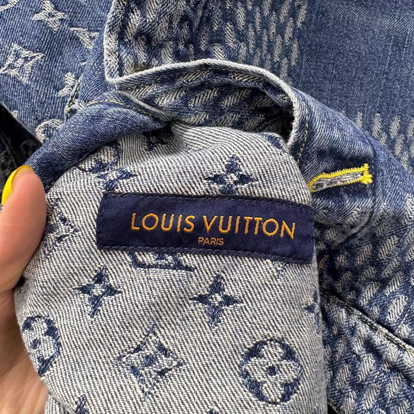 Louis Vuitton LOUIS VUITTON x nigo LV2 Monogram Denim Jacket 50 Size US M / EU 48-50 / 2 - 3 Thumbnail