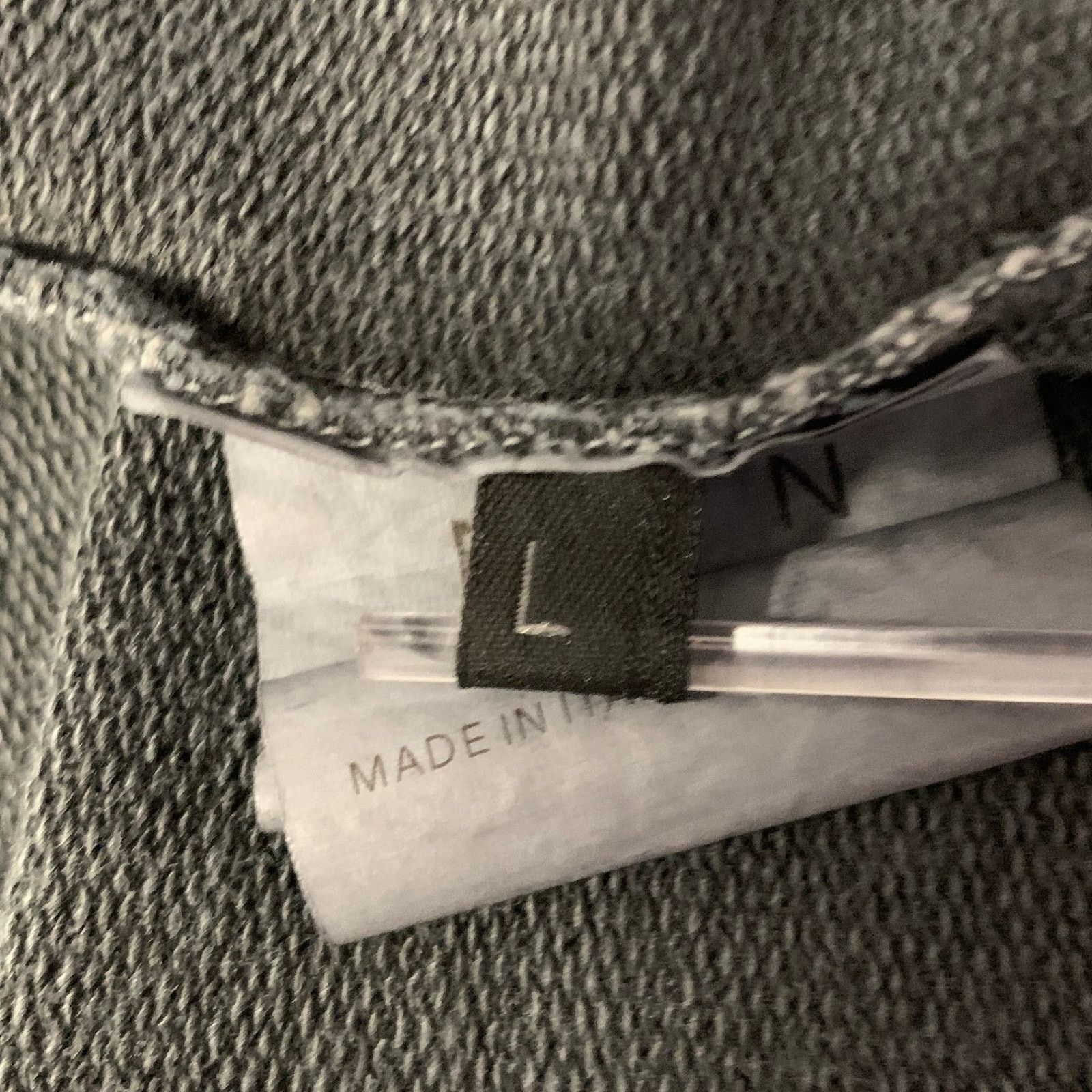Acronym ACRONYM Size L Charcoal Wash Cotton Crew-Neck Sweatshirt Size US L / EU 52-54 / 3 - 5 Thumbnail