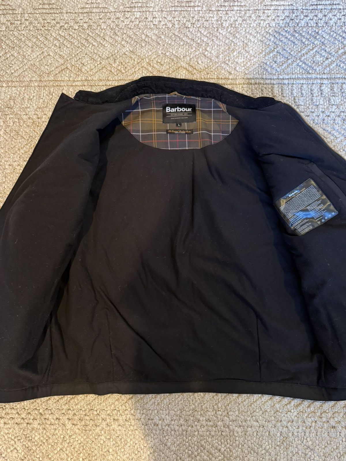 Barbour Barbour Hanger Deck Waxed Jacket - Black - Large Size US L / EU 52-54 / 3 - 10 Thumbnail