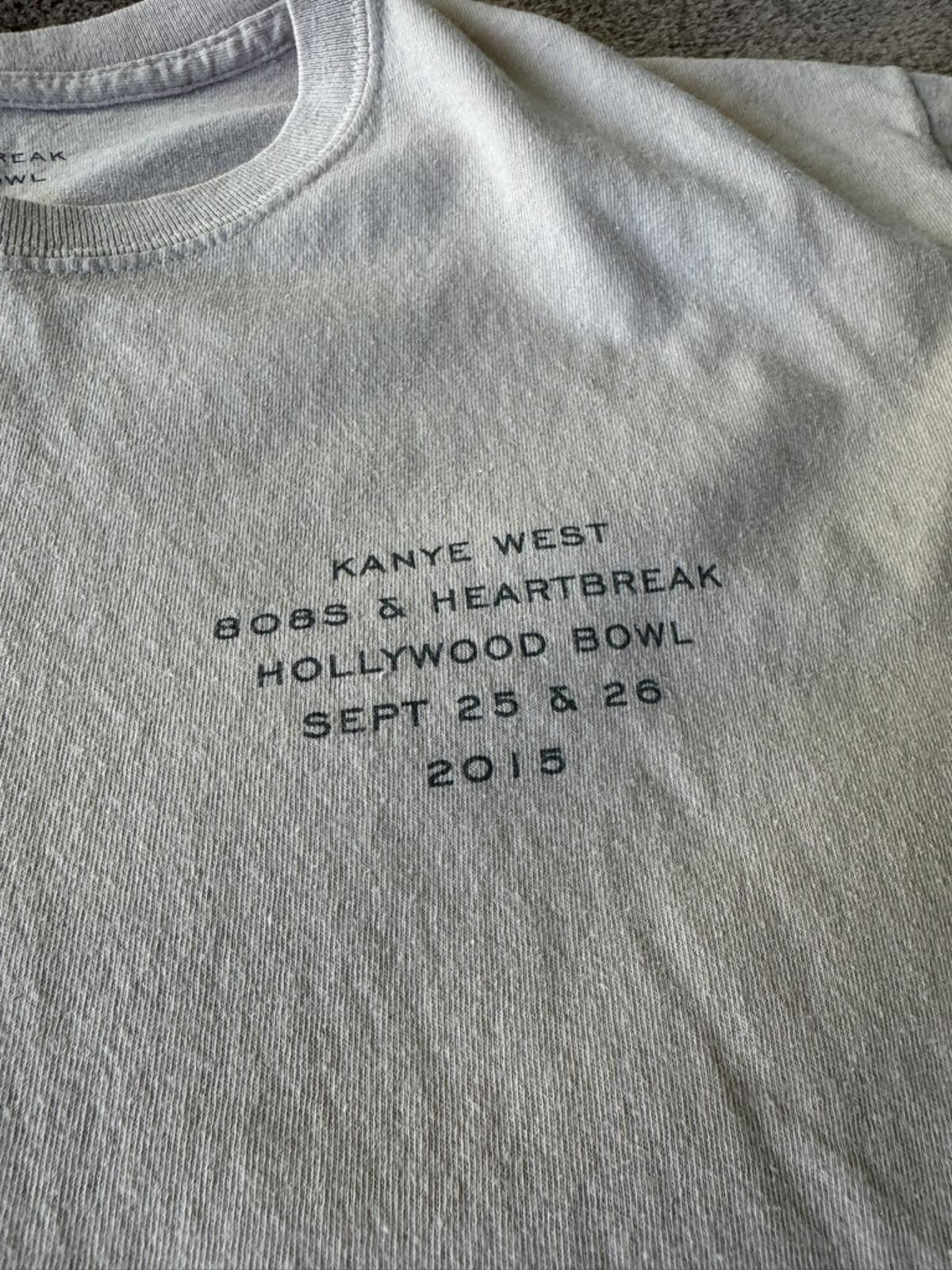 Kanye West Kanye West 808s & Heartbreak Hollywood Bowl 2015 T-Shirt Size US L / EU 52-54 / 3 - 2 Thumbnail