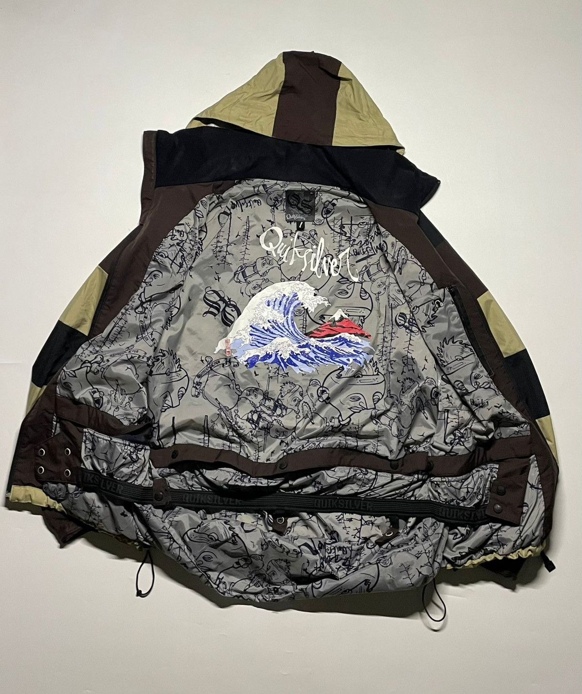 Quicksilver Outdoor QuickSilver 1969, Oceanbeach fullprint Windbreaker Size US XL / EU 56 / 4 - 16 Thumbnail