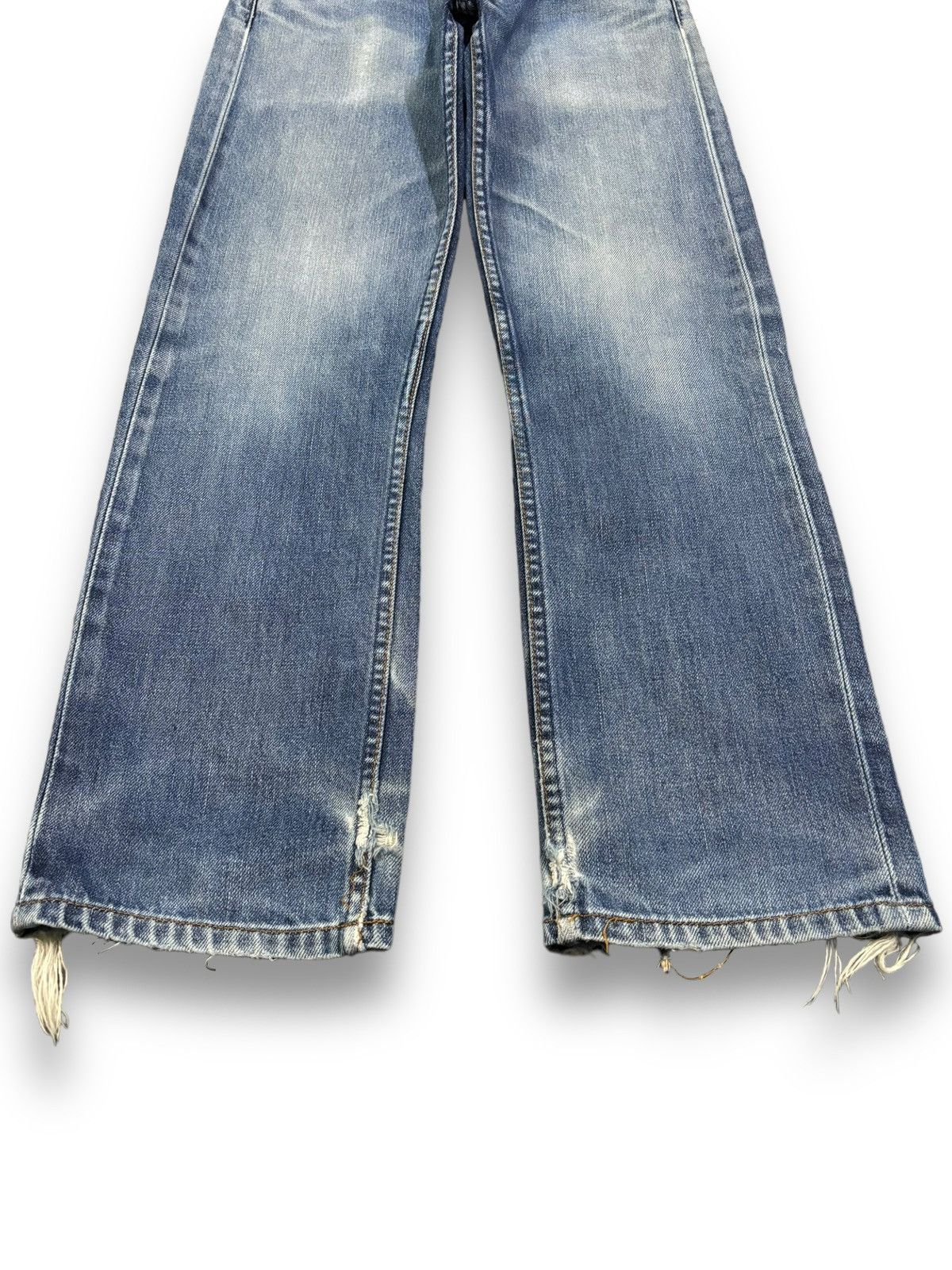Levi's Vintage 90s Levis 505 Blue Wash Regular Fit Distressed Jeans Size US 29 - 8 Thumbnail