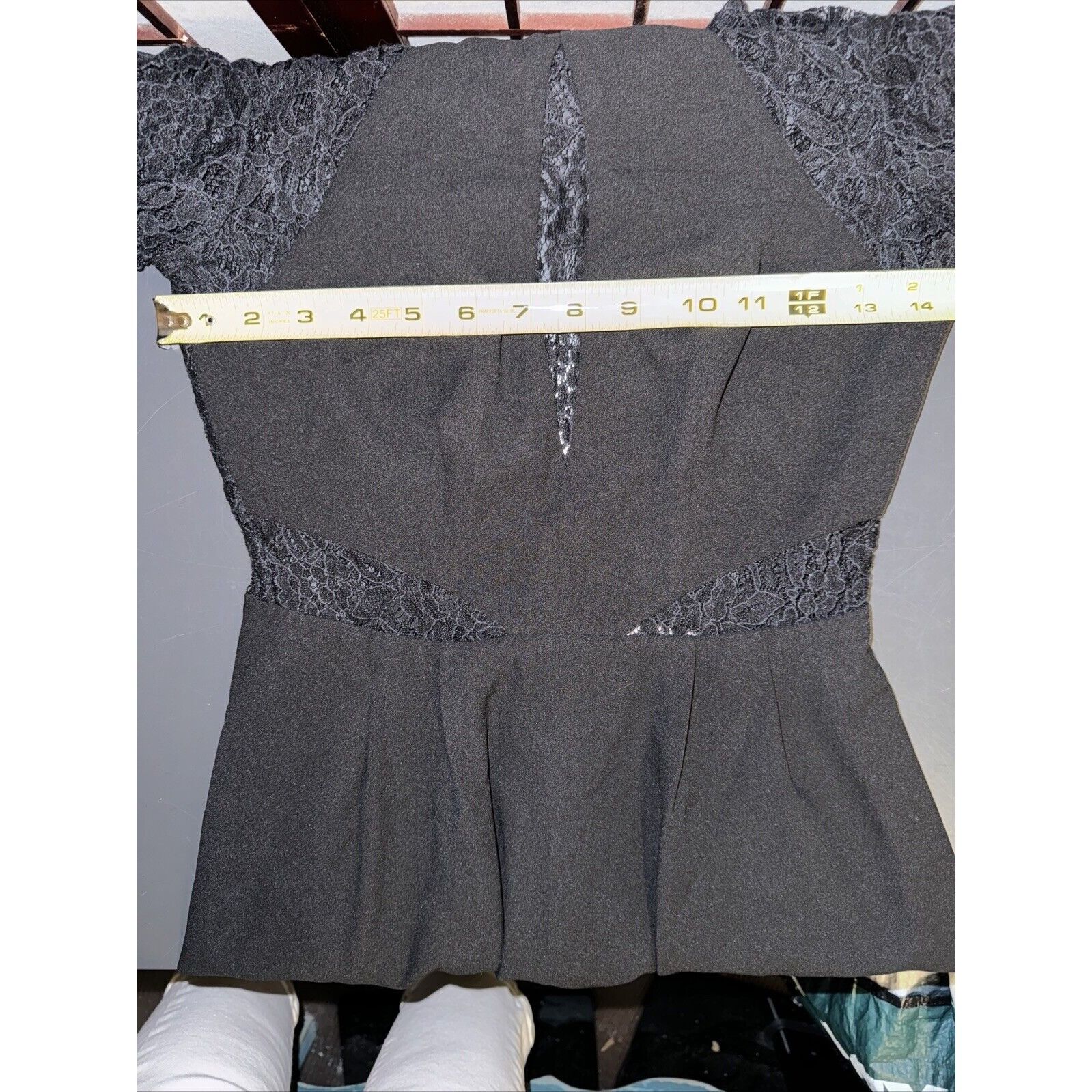 Other KEEPSAKE BLACK GOTH LACE Long SLEEVE OPEN BACK WOMEN'S PARTY Size XS / US 0-2 / IT 36-38 - 14 Thumbnail