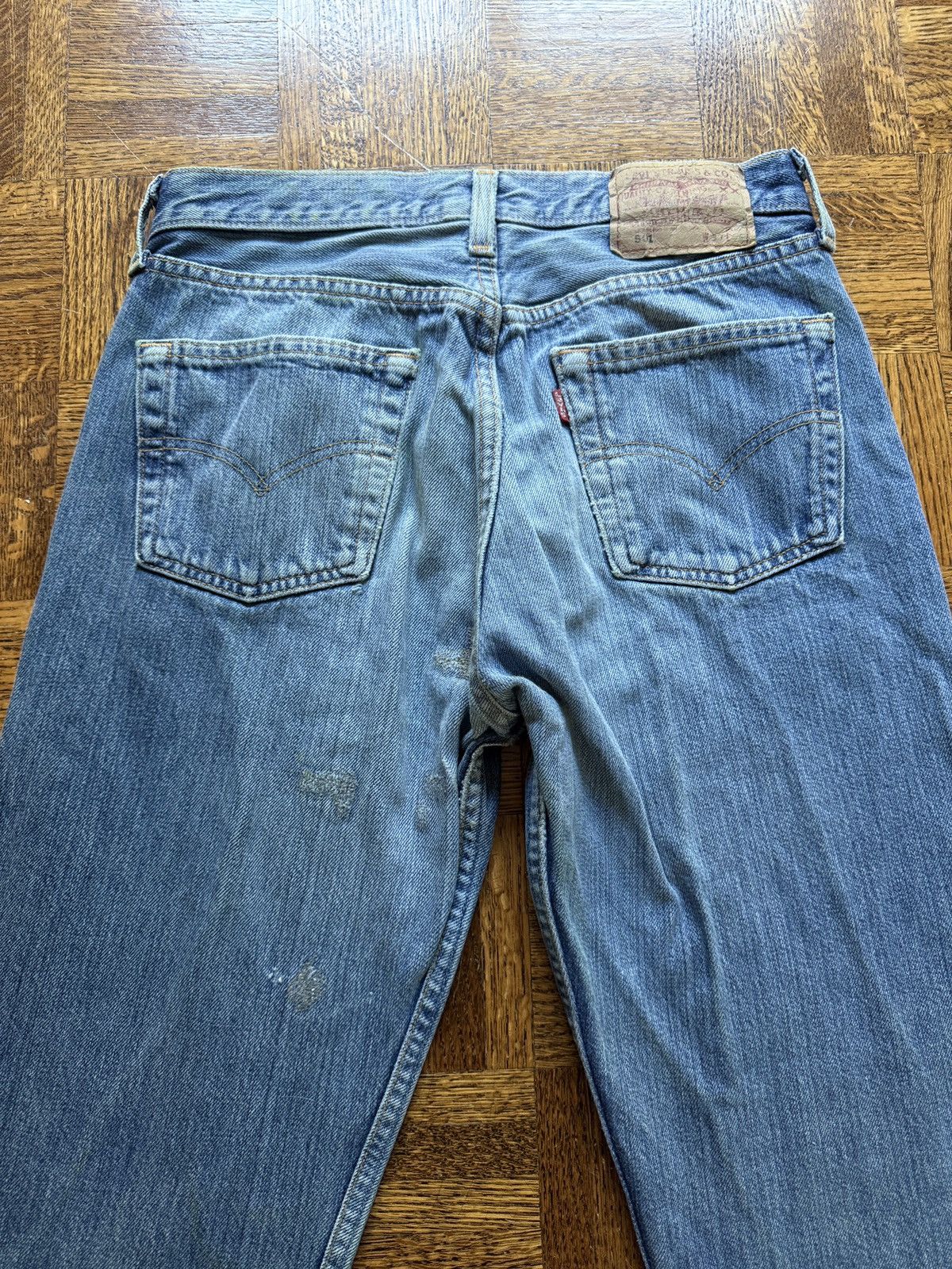 Levi's Vintage Levi's 501 Distressed Denim Jeans Size US 29 - 9 Thumbnail