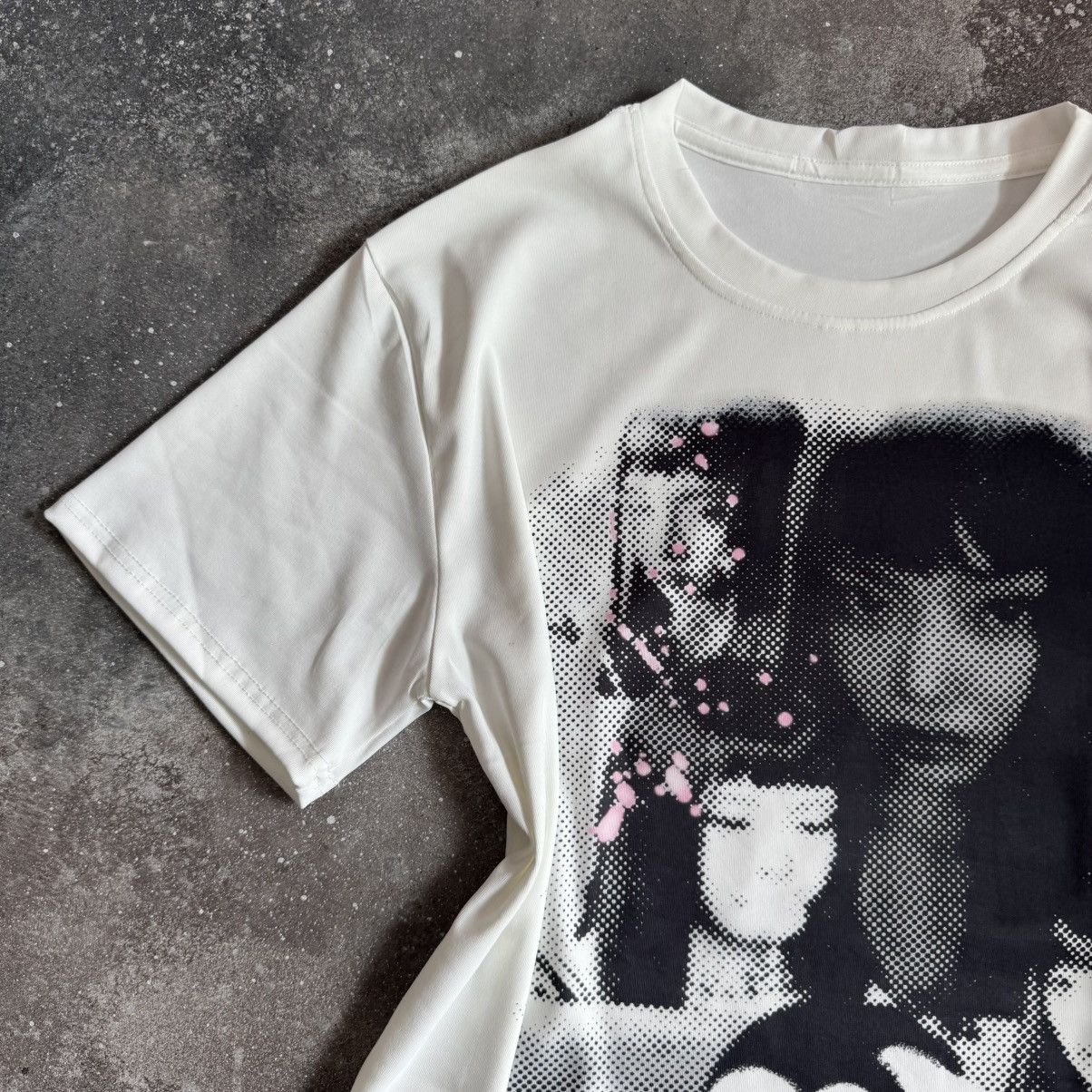 Hysteric Glamour × Japanese Brand × Vintage Amazing Y2K Sexy Girl Printed Glamour T-Shirt Size M / US 6-8 / IT 42-44 - 2 Thumbnail