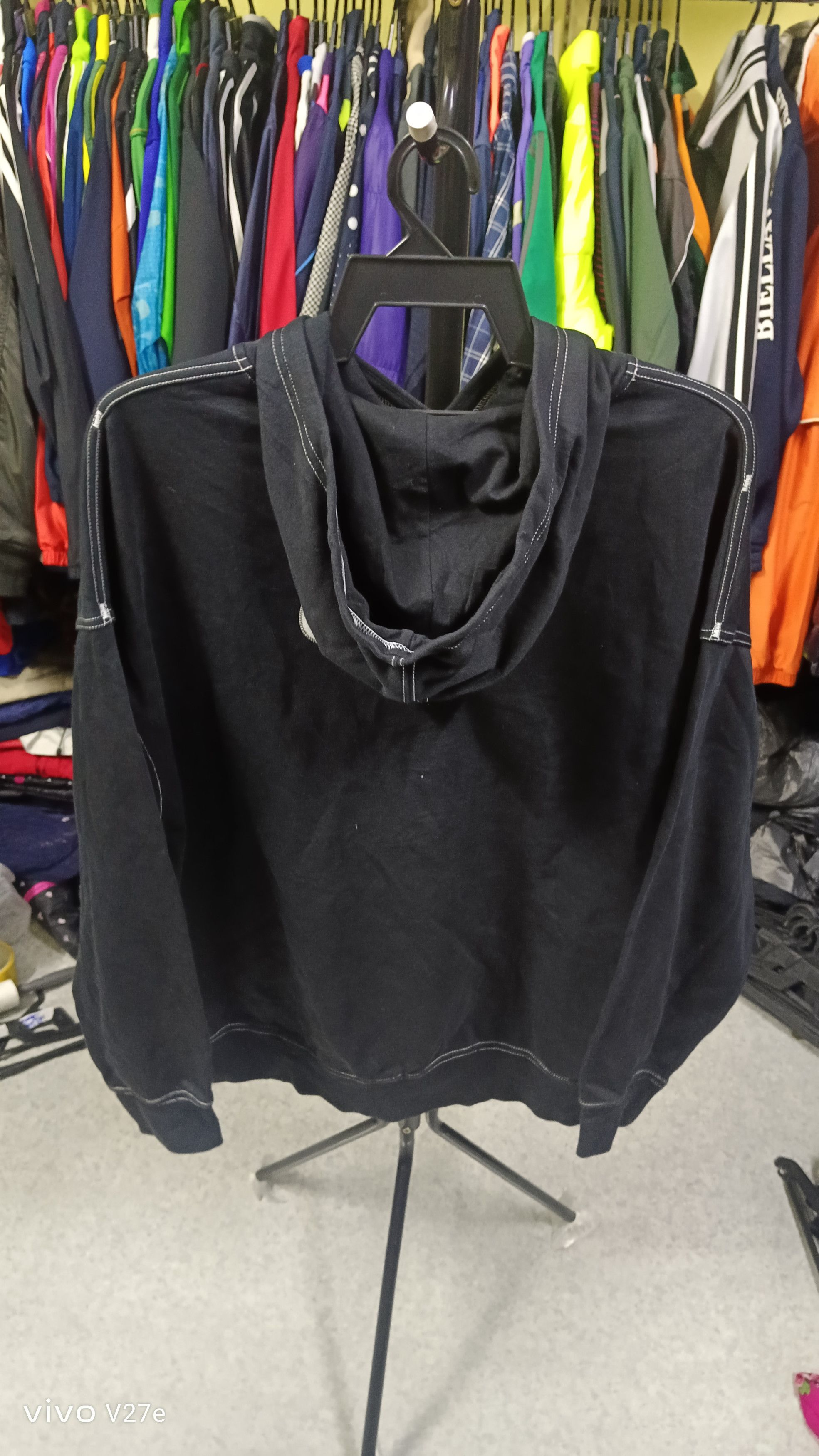 Nike Nike Swooshwear Baggy Black Hoodie Size US M / EU 48-50 / 2 - 3 Thumbnail