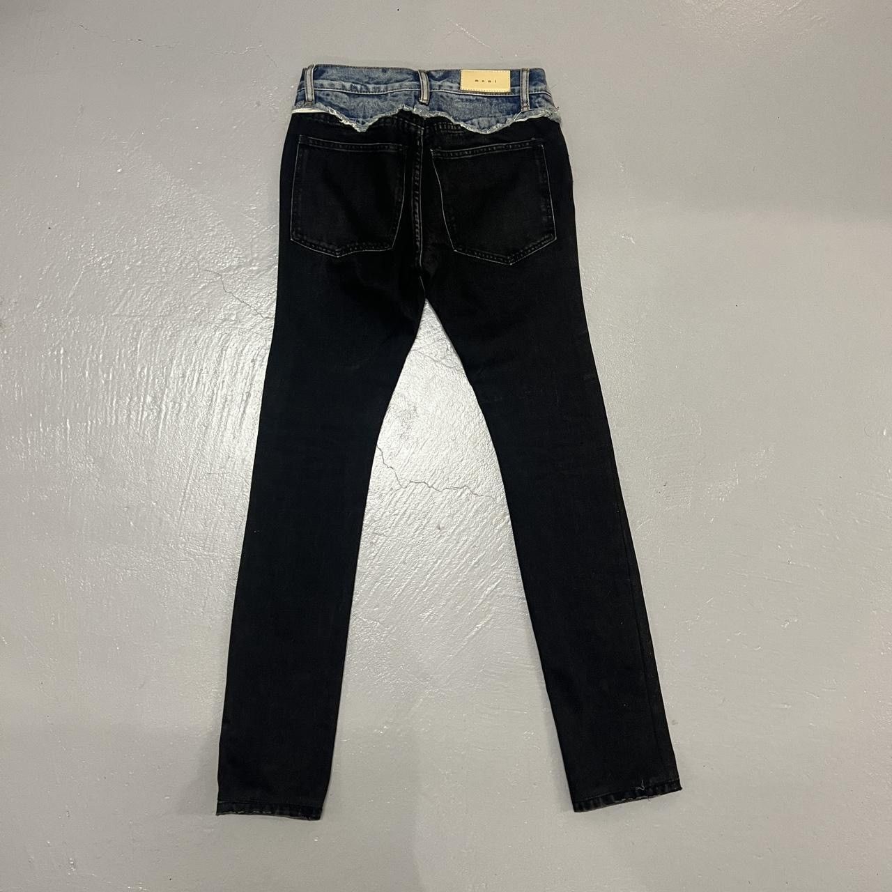 MNML Two tone denim pants Size US 28 / EU 44 - 3 Thumbnail