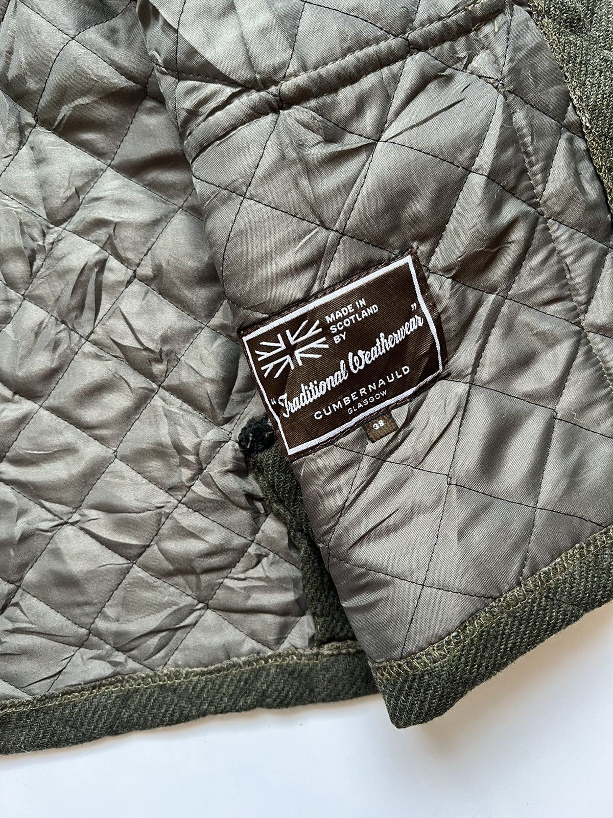 Traditional Weatherwear Mackintosh Wool Quilted Jacket Size US M / EU 48-50 / 2 - 2 Thumbnail