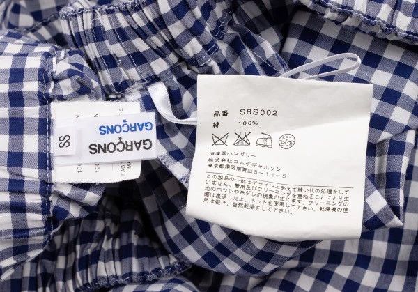 Comme des Garcons Comme Des Garcons size XS Blue Retro Plaid Lace Design Ski Size 24" / US 00 / IT 34 - 7 Thumbnail
