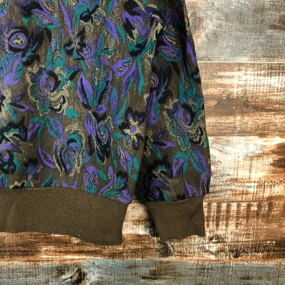 Japanese Brand Japan vintage art Purple Knitwear #A2051 Size S / US 4 / IT 40 - 8 Thumbnail