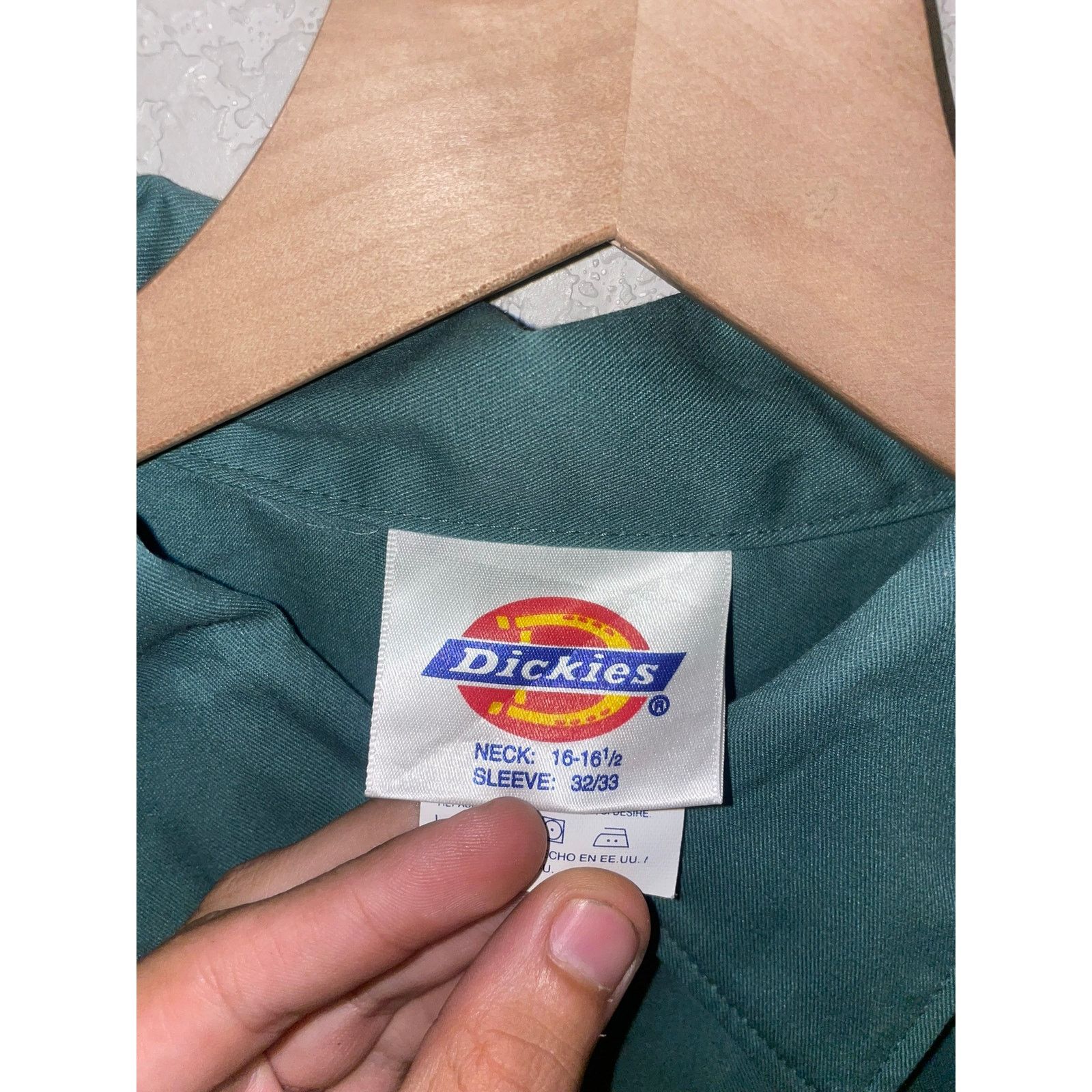 Dickies Dickies Initio Inc Green Long Sleeve Shirt Button Down XL Size US XL / EU 56 / 4 - 6 Thumbnail