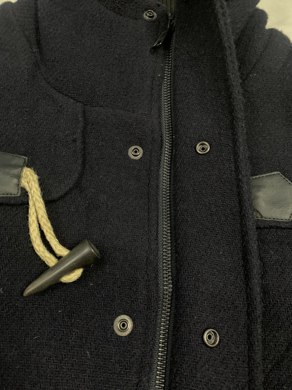 Ciaopanic Japanese Brand CiaoPanic Wool Blend Hooded Duffle Coat Size US M / EU 48-50 / 2 - 9 Thumbnail