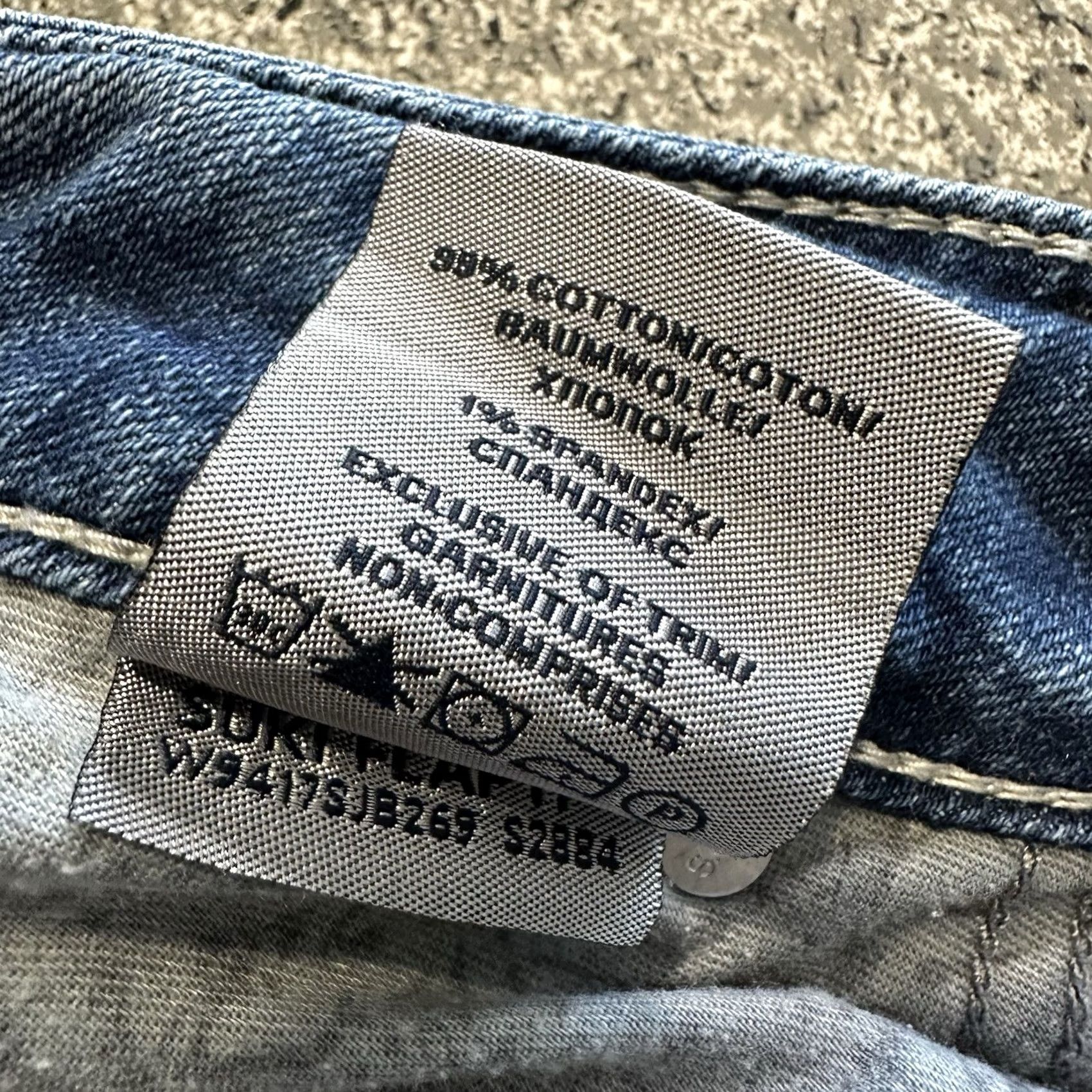 Silver Jeans Co. Nike Silver Jeans Womens Jeans Bootcut 5-Pocket Denim Blue Suki 26x35 Stretch Mid Rise Size 30" / US 8 / IT 44 - 7 Thumbnail