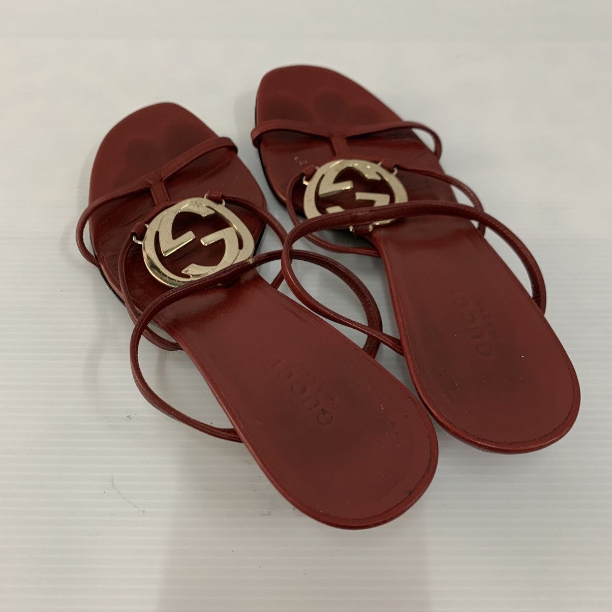 Gucci Gucci GG Logos Leather Heels Size US 6.5 / IT 36.5 - 3 Thumbnail