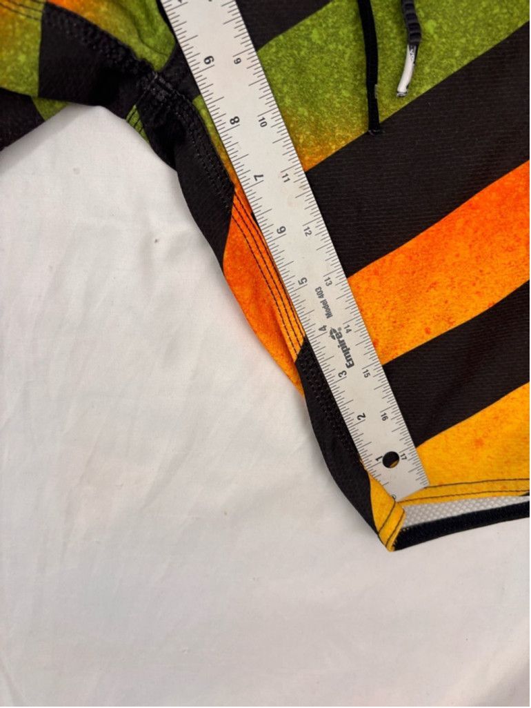 Volcom Men's Volcom Board Shorts Size 33 Black Orange Green Size US 33 - 8 Thumbnail