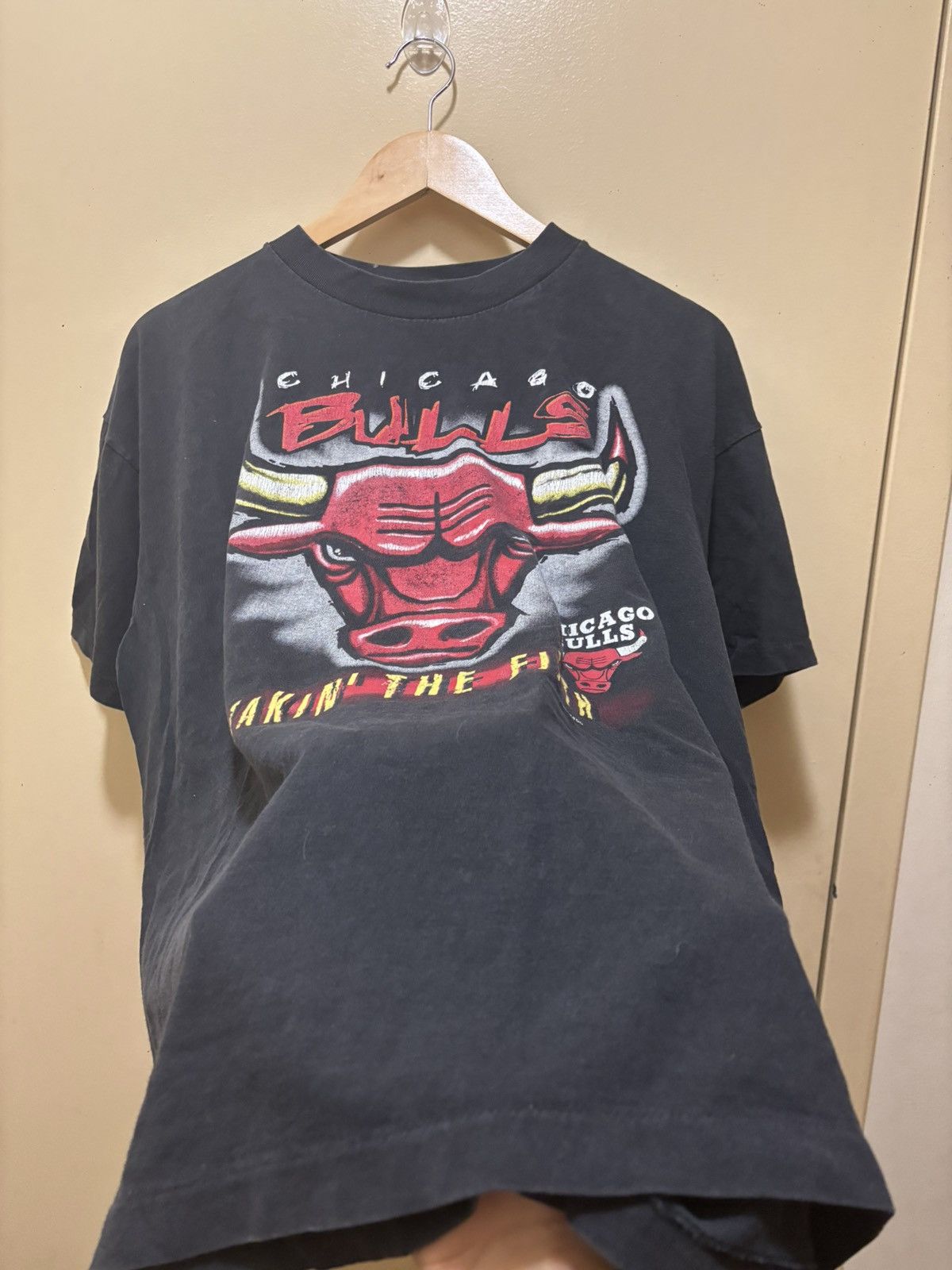 NBA Chicago Bulls Vintage T-Shirt NBA 90's Size US XL / EU 56 / 4 - 5 Thumbnail
