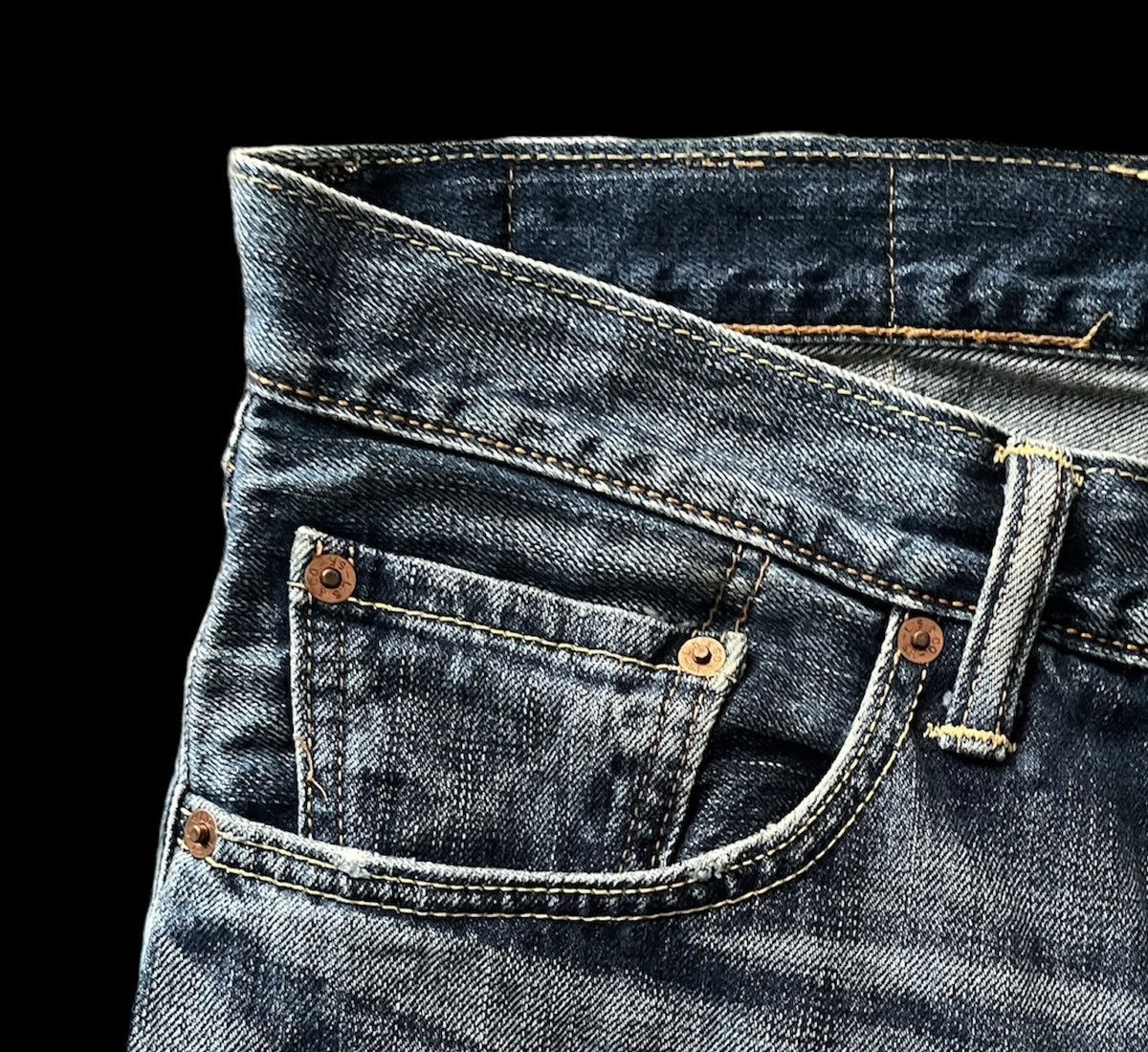 Levi's Levis 502 Zipper Denim Jeans Size US 32 / EU 48 - 4 Thumbnail